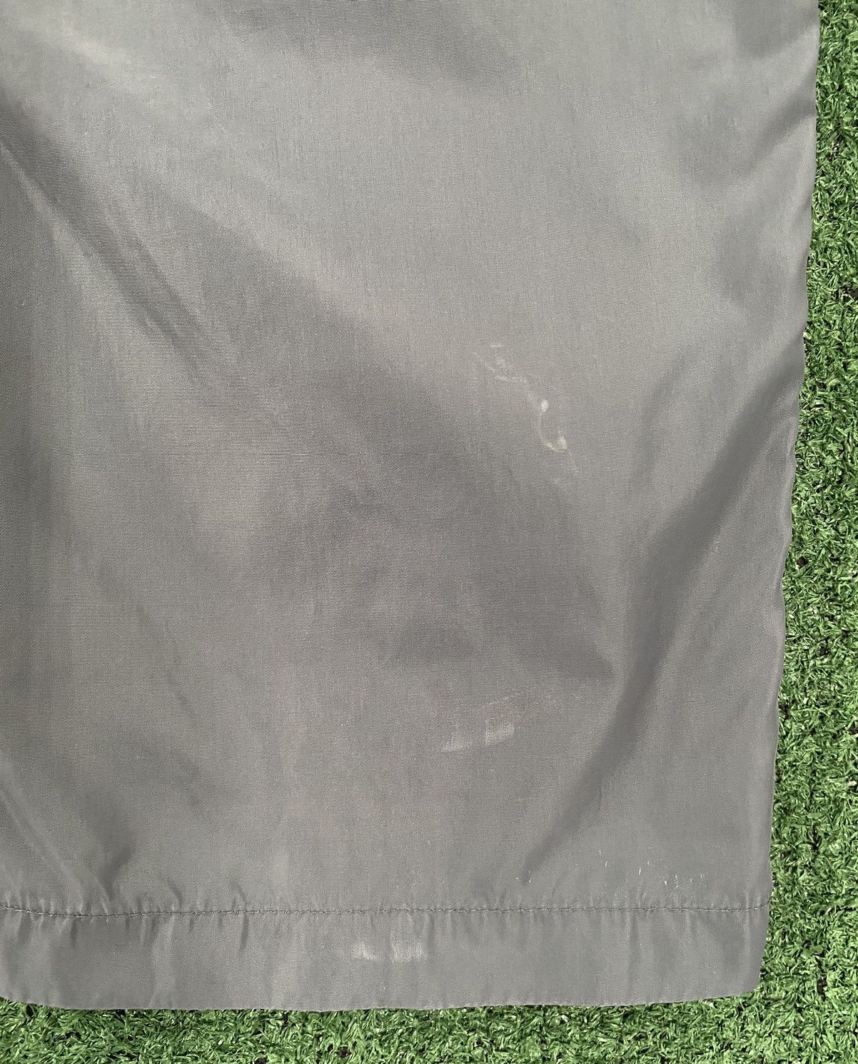 Nike Vintage 90’s Nike Grey Tag Spellout Windbreaker Pants Womens Size 29" - 8 Thumbnail