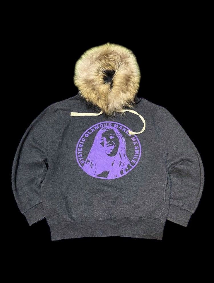 Hysteric Glamour × If Six Was Nine × Japanese Brand ❤️‍🔥Like A Hysteric Glamour By Sloe ~ Faux Fur Hoodie❤️‍🔥 Size US M / EU 48-50 / 2 - 1 Thumbnail