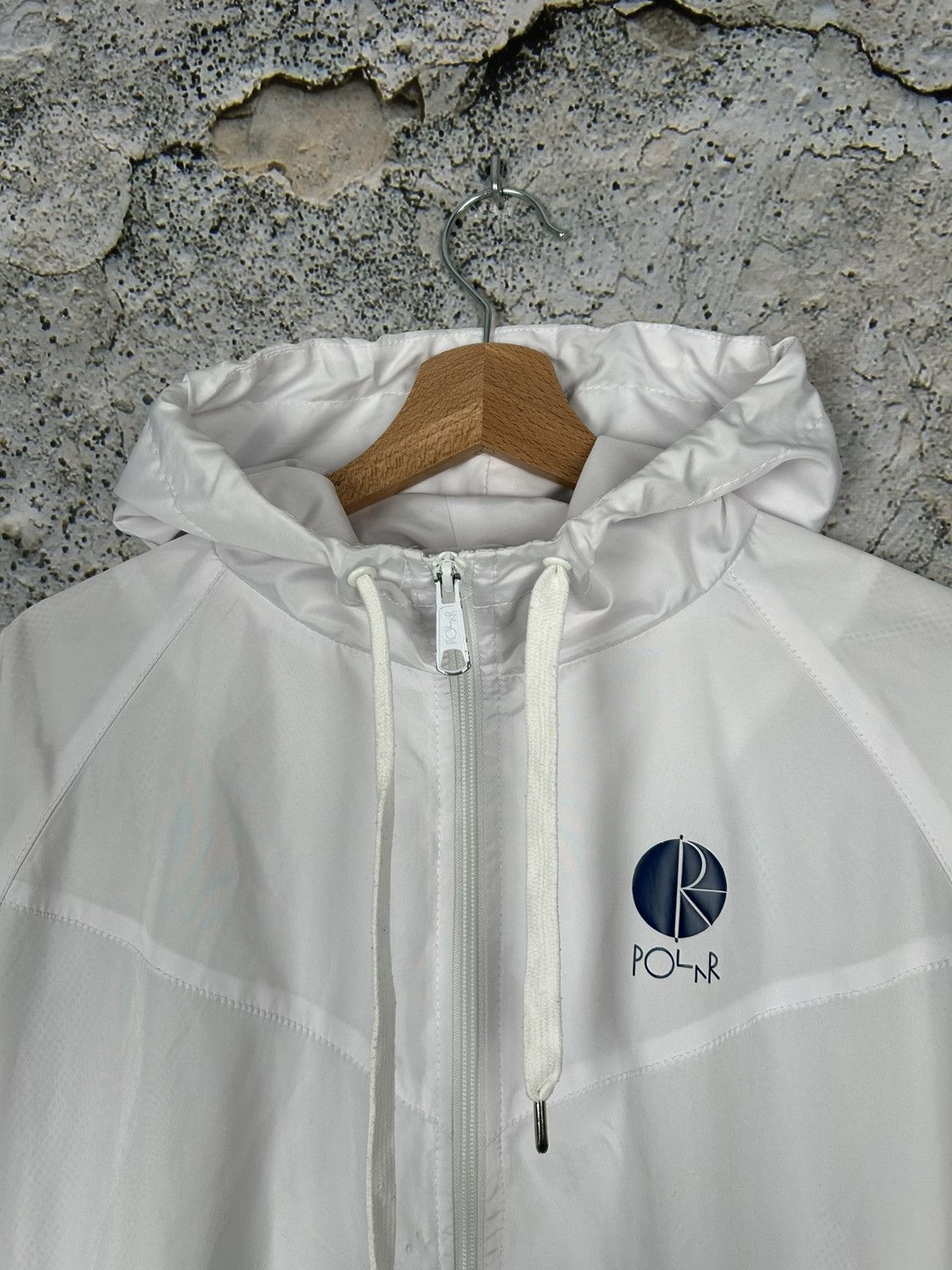 Polar Skate Co. Polar Skate Co White Light Jacket Rain Skateboarding Size US M / EU 48-50 / 2 - 3 Thumbnail
