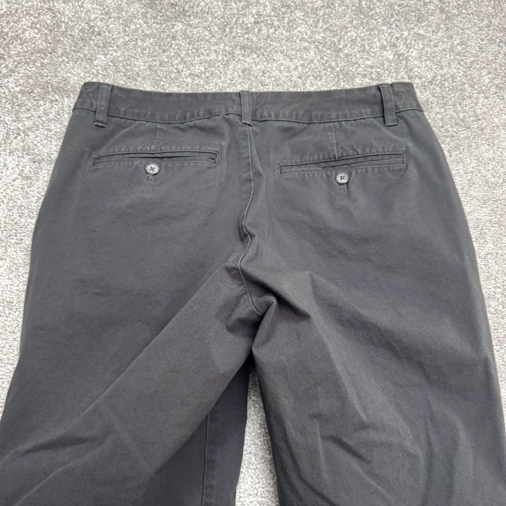 Bonobos Bonobos Slim Taper Chino Pants Mens 32x32 Charcoal Gray Straight Leg Stretch Size US 32 / EU 48 - 6 Thumbnail