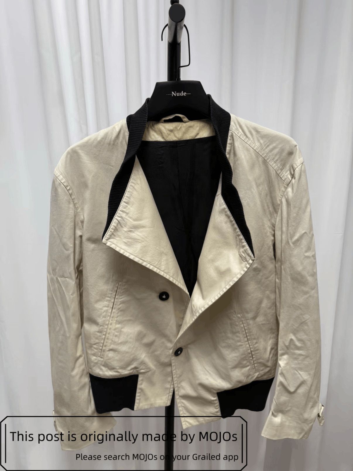 Ann Demeulemeester Ann Demelemeester Unevenness Jacket mojos18421626 Size US S / EU 44-46 / 1 - 6 Thumbnail