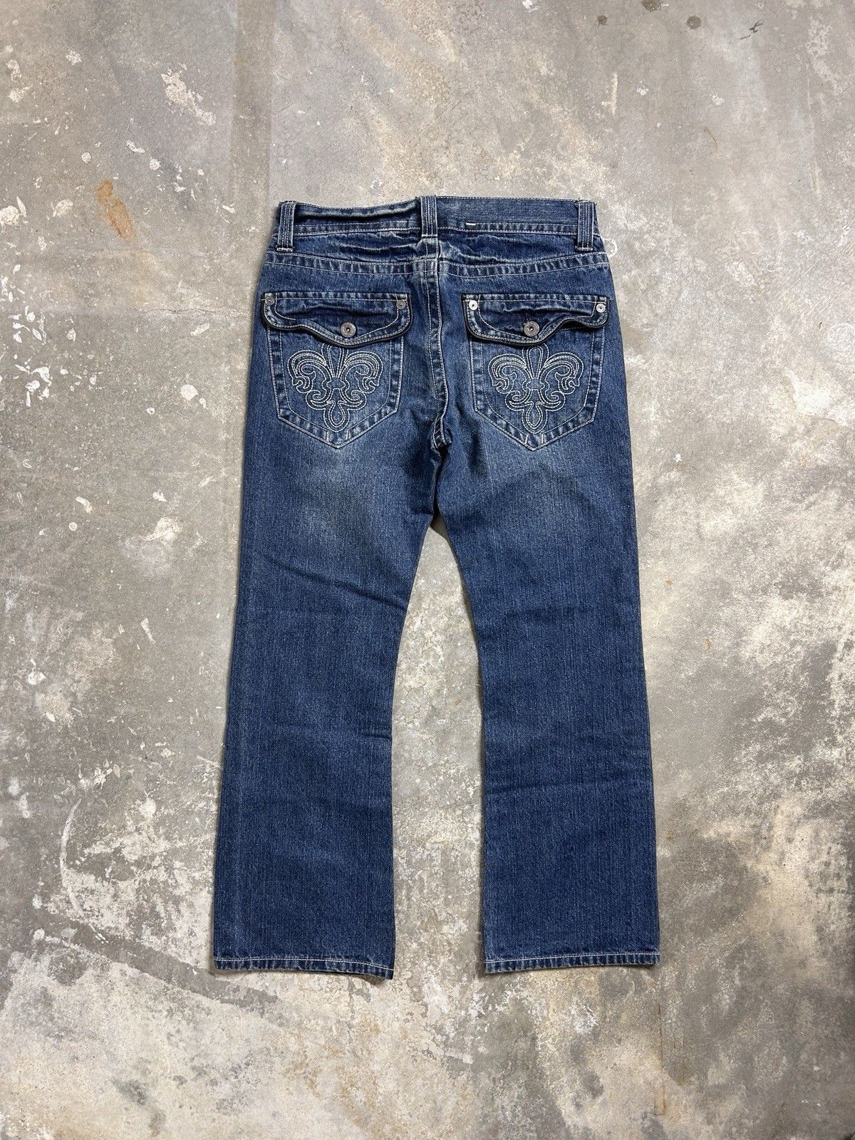 Vintage Vintage Y2K No Boundaries Bootcut Denim Jeans Bootcut 34x30 Size US 34 / EU 50 - 1 Thumbnail