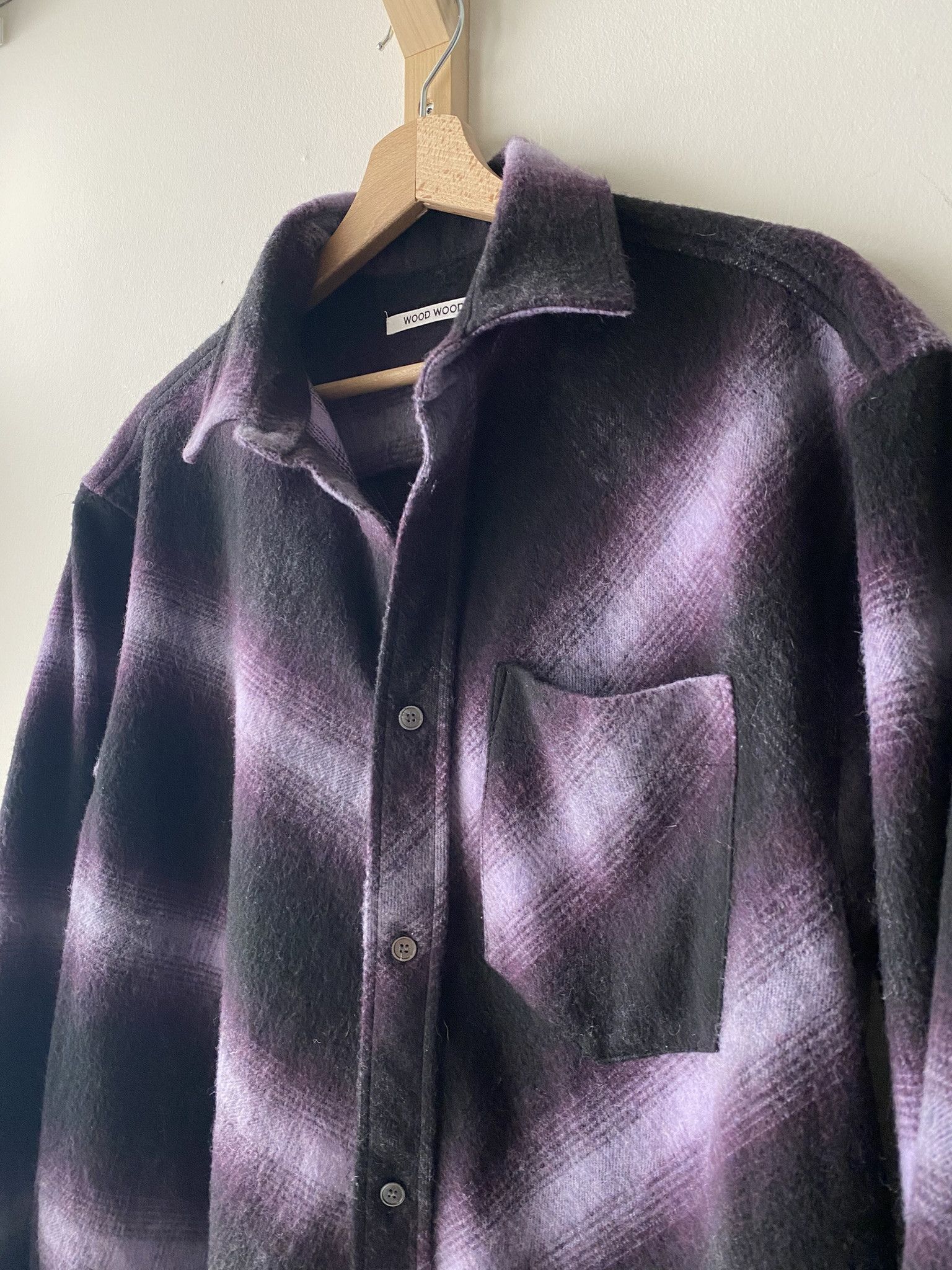 Acne Studios 48/M - Nico Bias Flannel Shirt Size US M / EU 48-50 / 2 - 9 Thumbnail