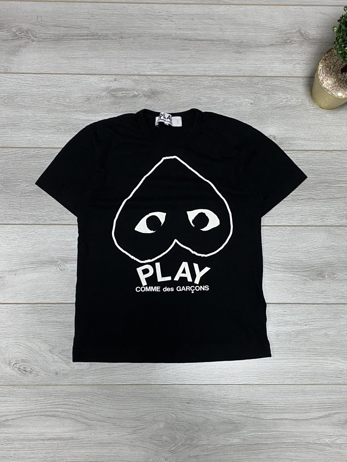Comme des Garcons PLAY CDG Play Black T-Shirt | Grailed
