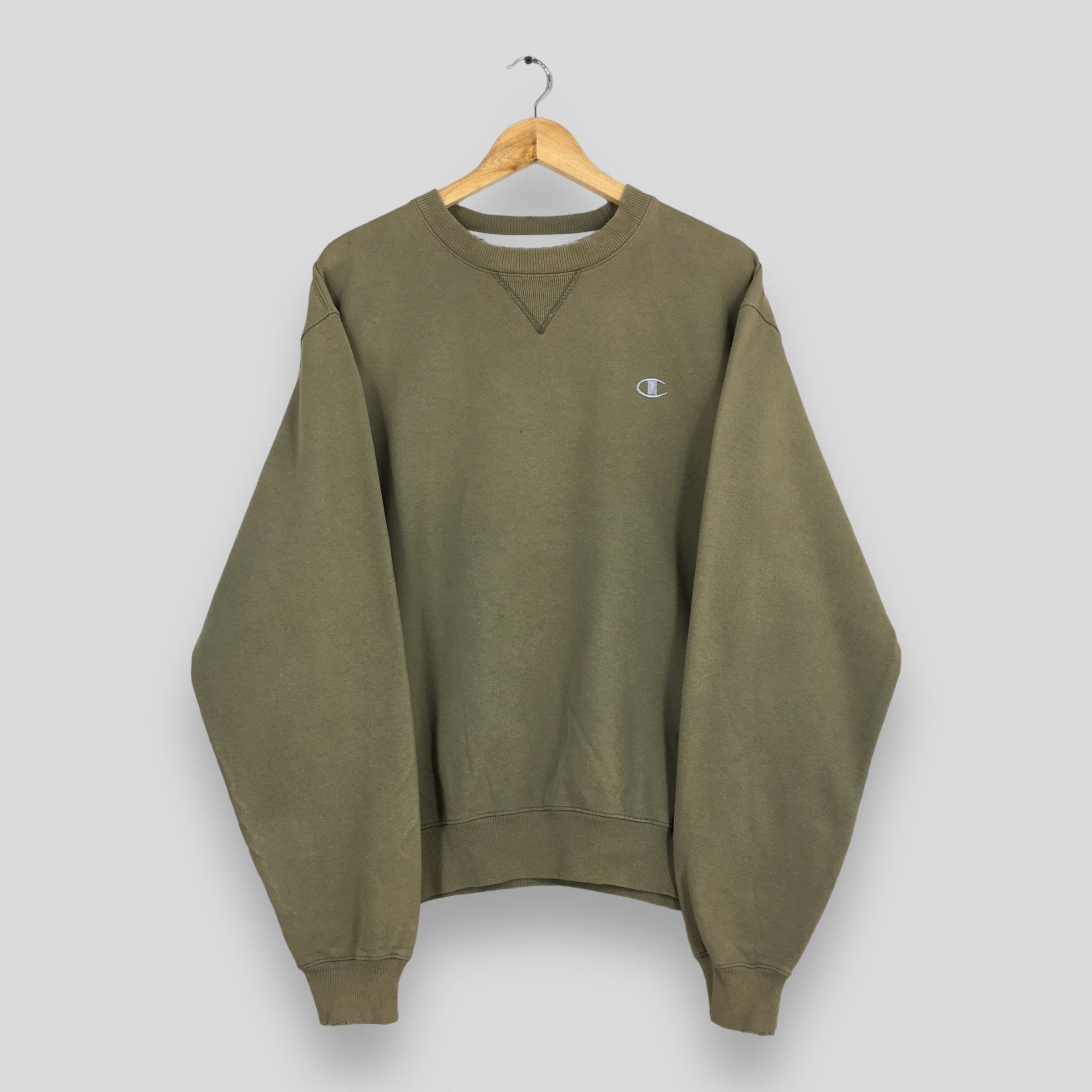 Champion × Vintage Vintage Champion Authentic Brown Sweatshirt Medium Size US M / EU 48-50 / 2 - 1 Thumbnail