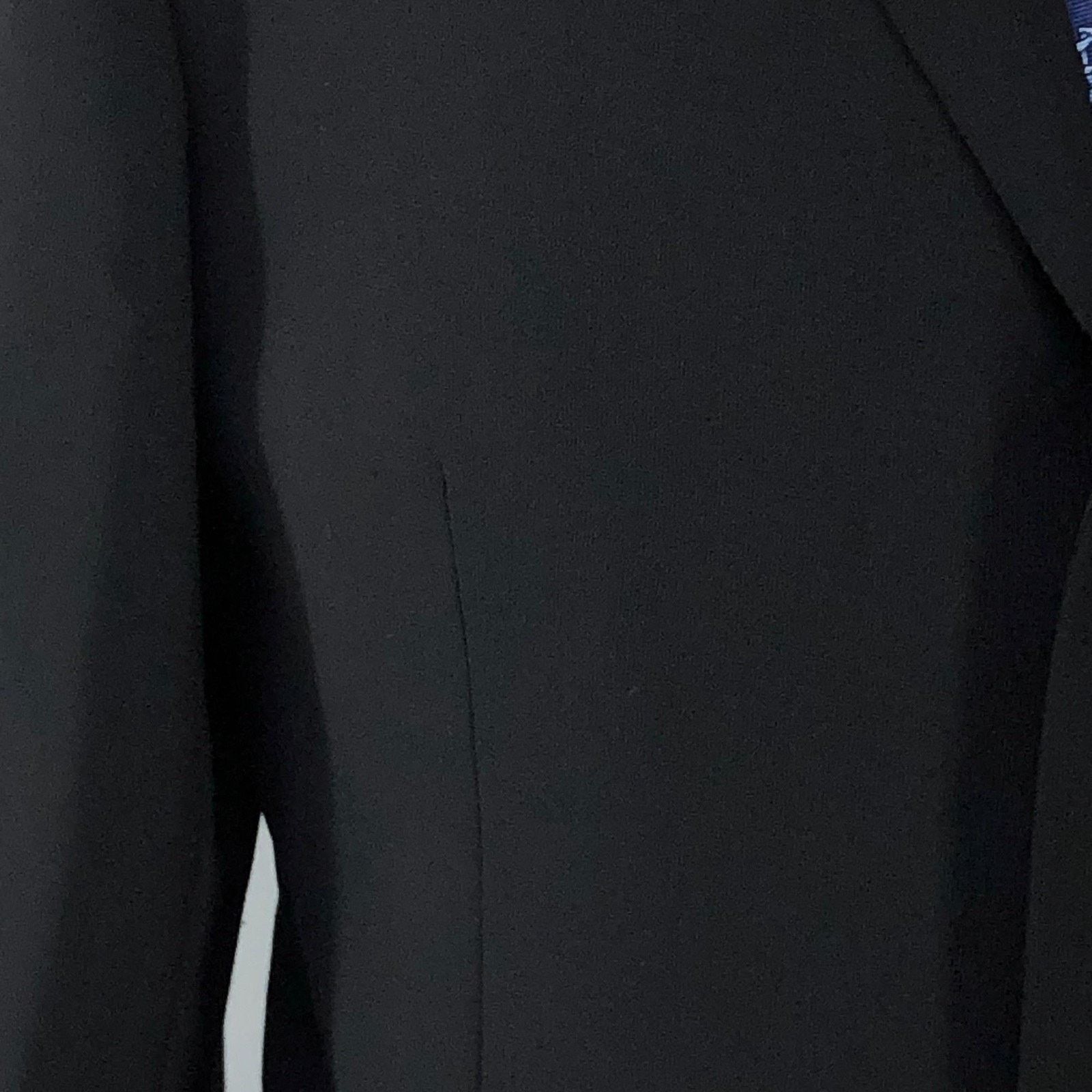 s.Oliver s.Oliver Blazer 46 Black Lars Wool Blend Three Button Jacket Size 42R - 5 Thumbnail