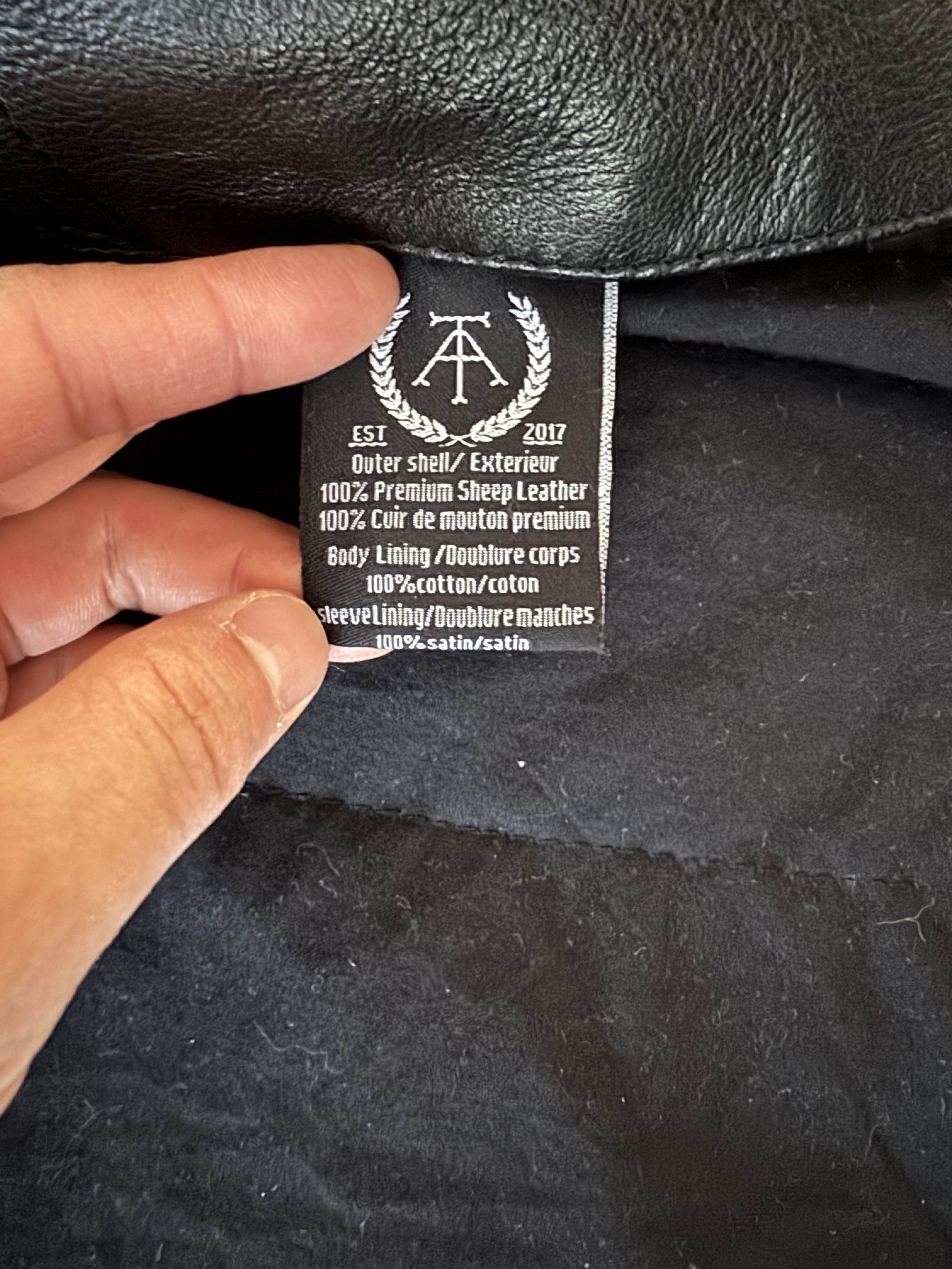 Other Threads of Apollo Biker leather jacket - Ares Size US M / EU 48-50 / 2 - 3 Thumbnail