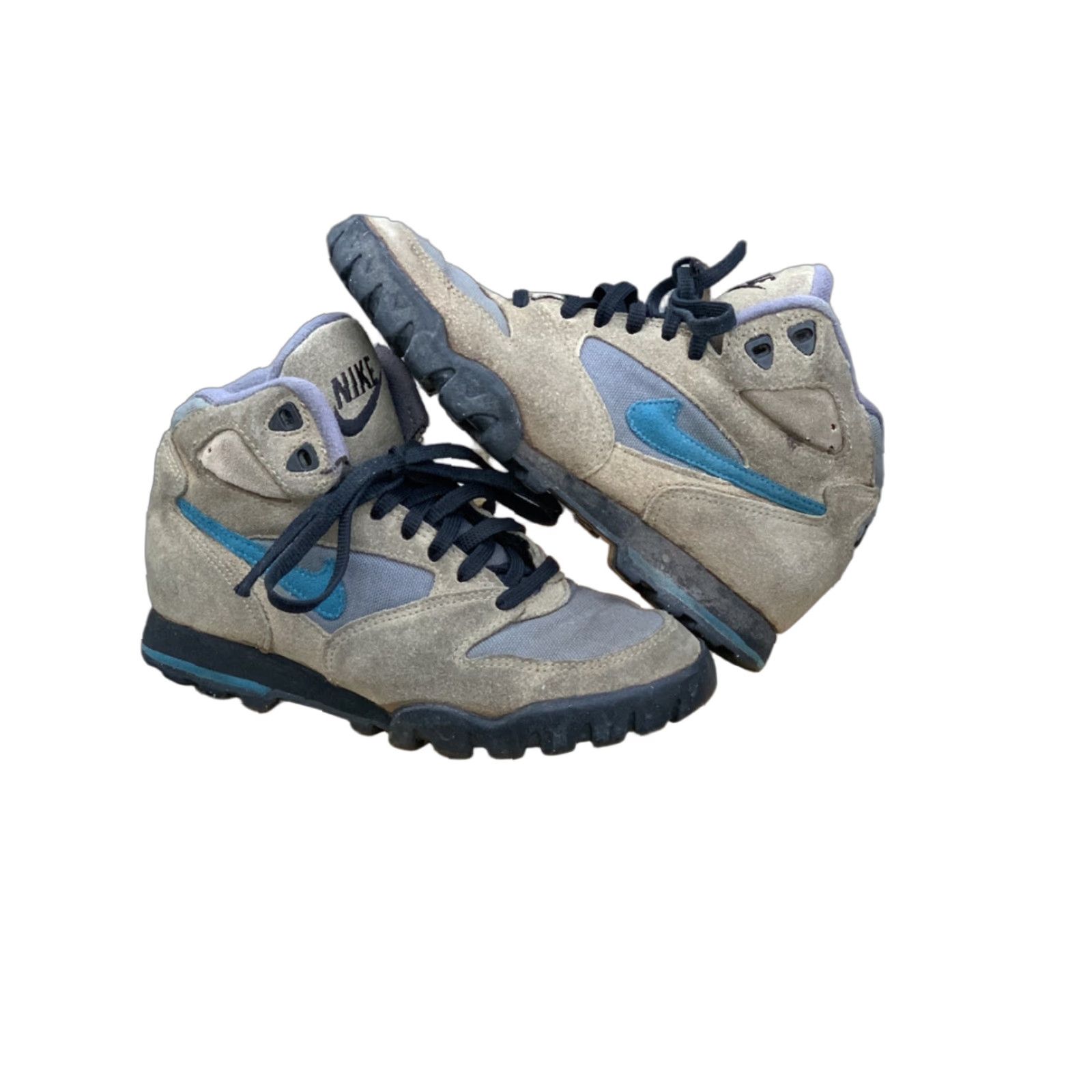 Nike VINTAGE Nike Air Caldera ACG Hiking Boot Women Brown US 5 Boots 90s Size US 5 / IT 35 - 1 Thumbnail