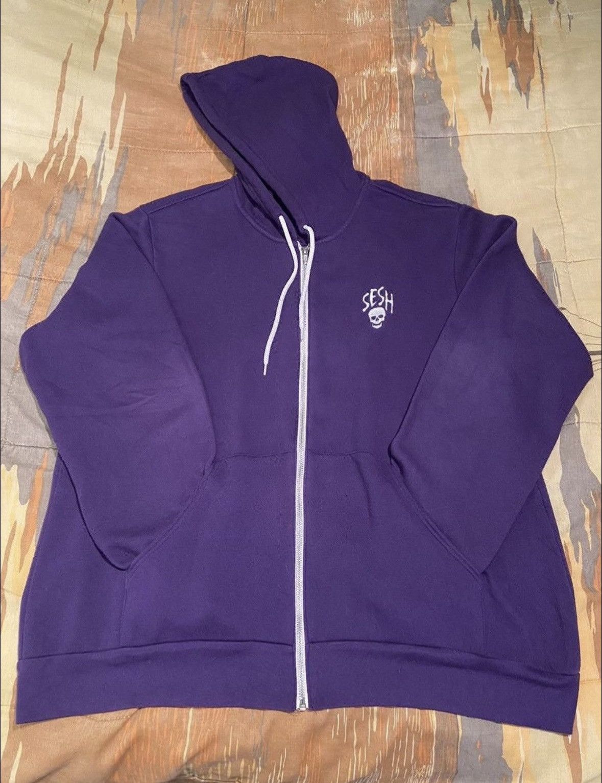 TeamSESH Teamsesh Zip Up Skull Hoodie Size US XL / EU 56 / 4 - 3 Thumbnail