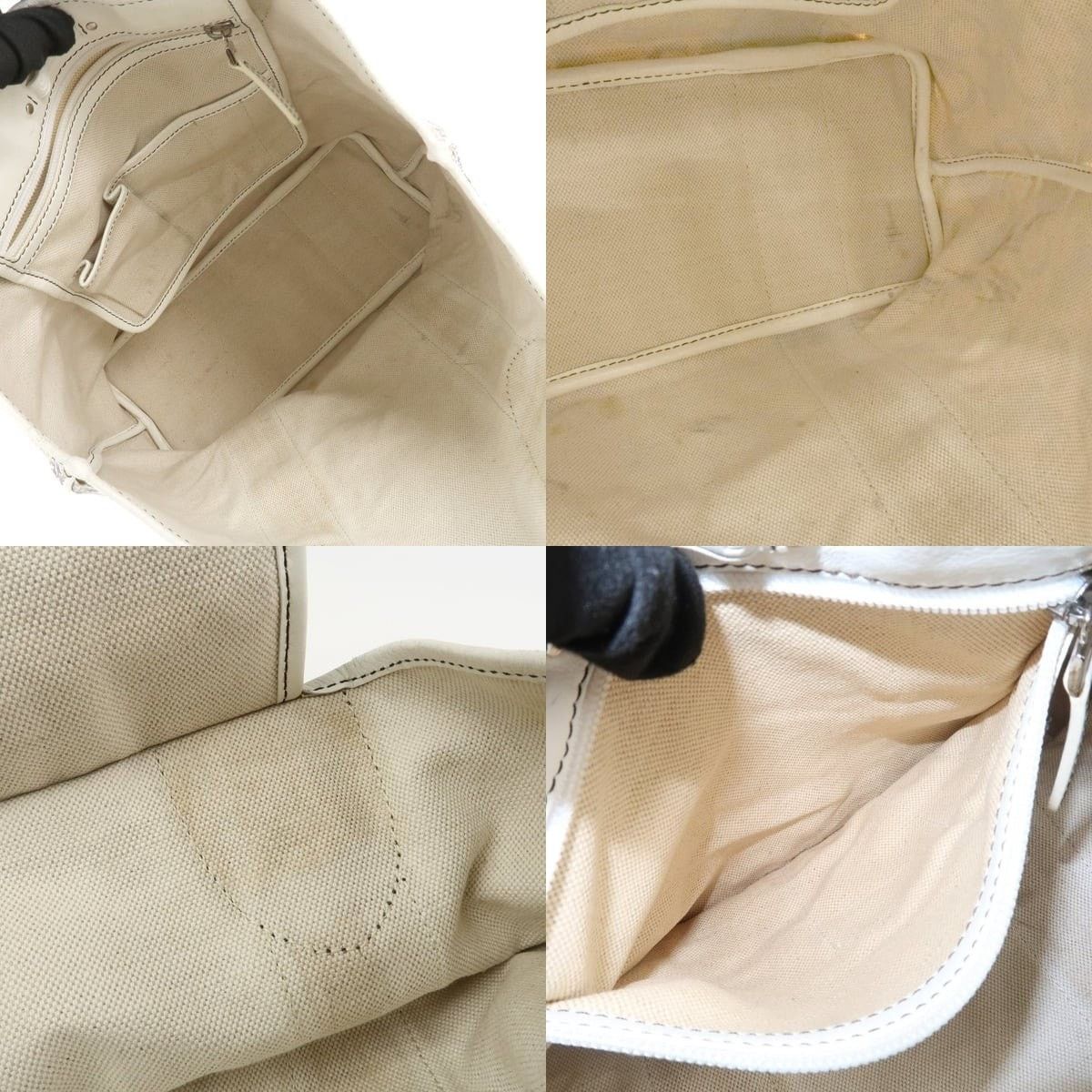 Celine Celine Macadam Coated Canvas Tote Beige Size ONE SIZE - 7 Thumbnail