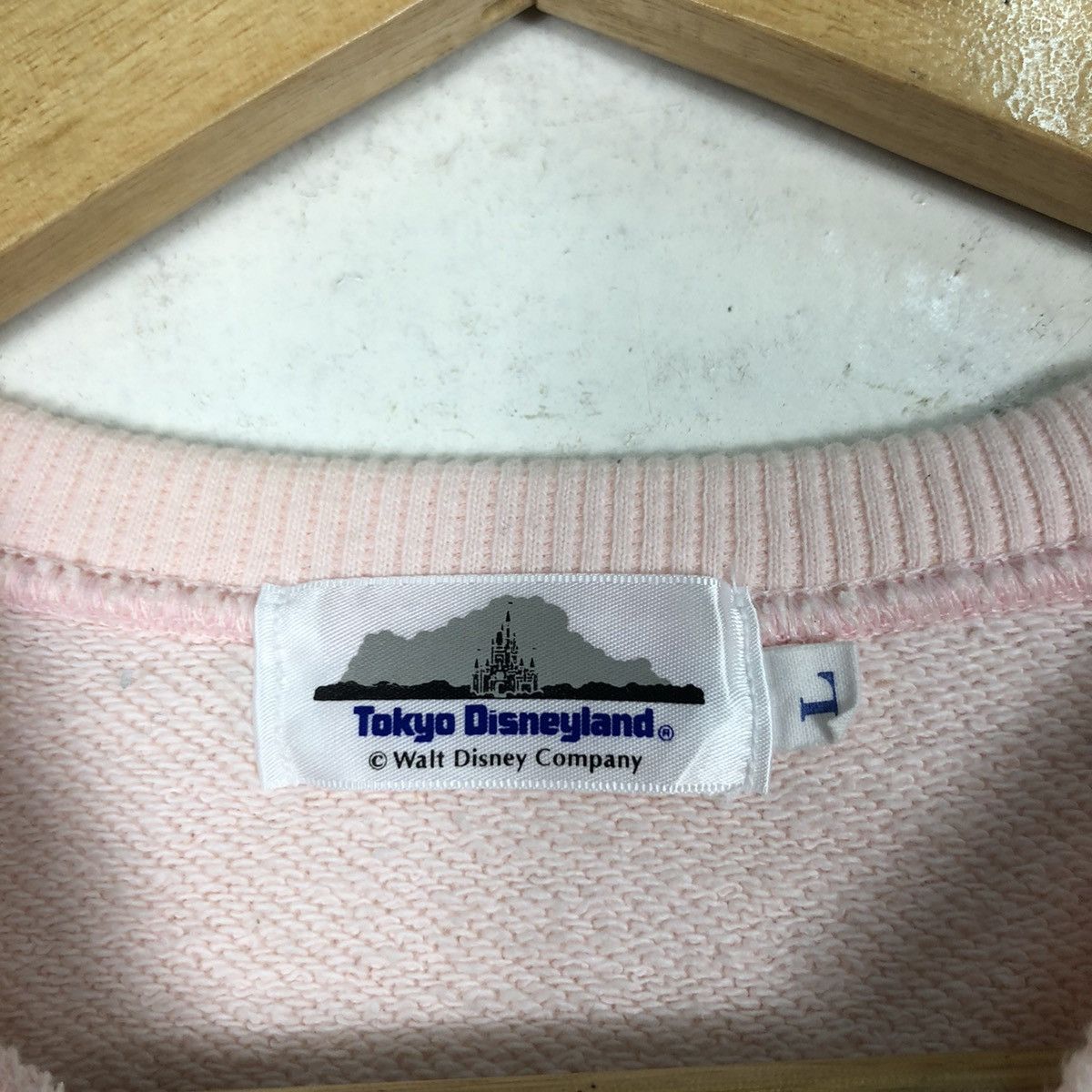 Disney × Mickey Mouse Mickey Mouse Sweatshirt Pink Color Rare Design Medium Size US M / EU 48-50 / 2 - 11 Thumbnail