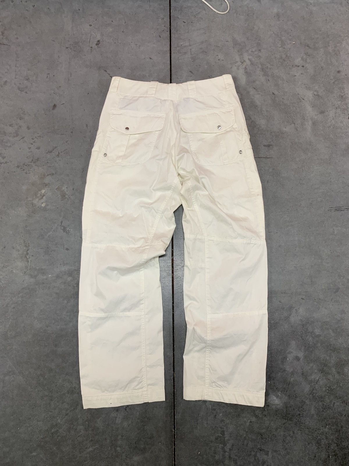 RLX Ralph Lauren Y2K Vintage Parachute Tactical Cargo Flight Pants 33x30 Size US 33 - 2 Thumbnail