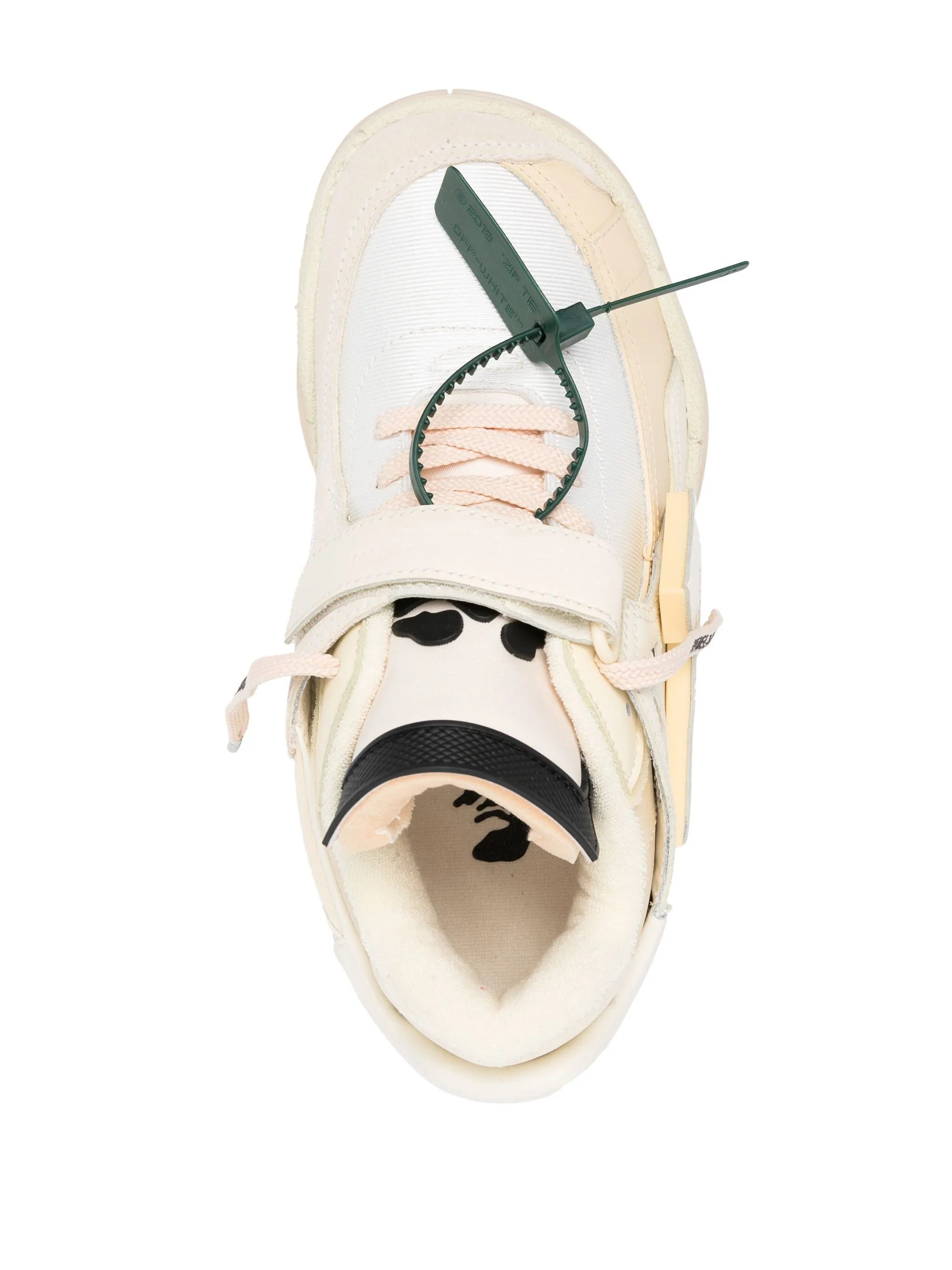 Off-White o1gr1nt0425 Puzzle Couture Low-Top Sneakers in Off White Size US 6 / EU 39 - 4 Thumbnail