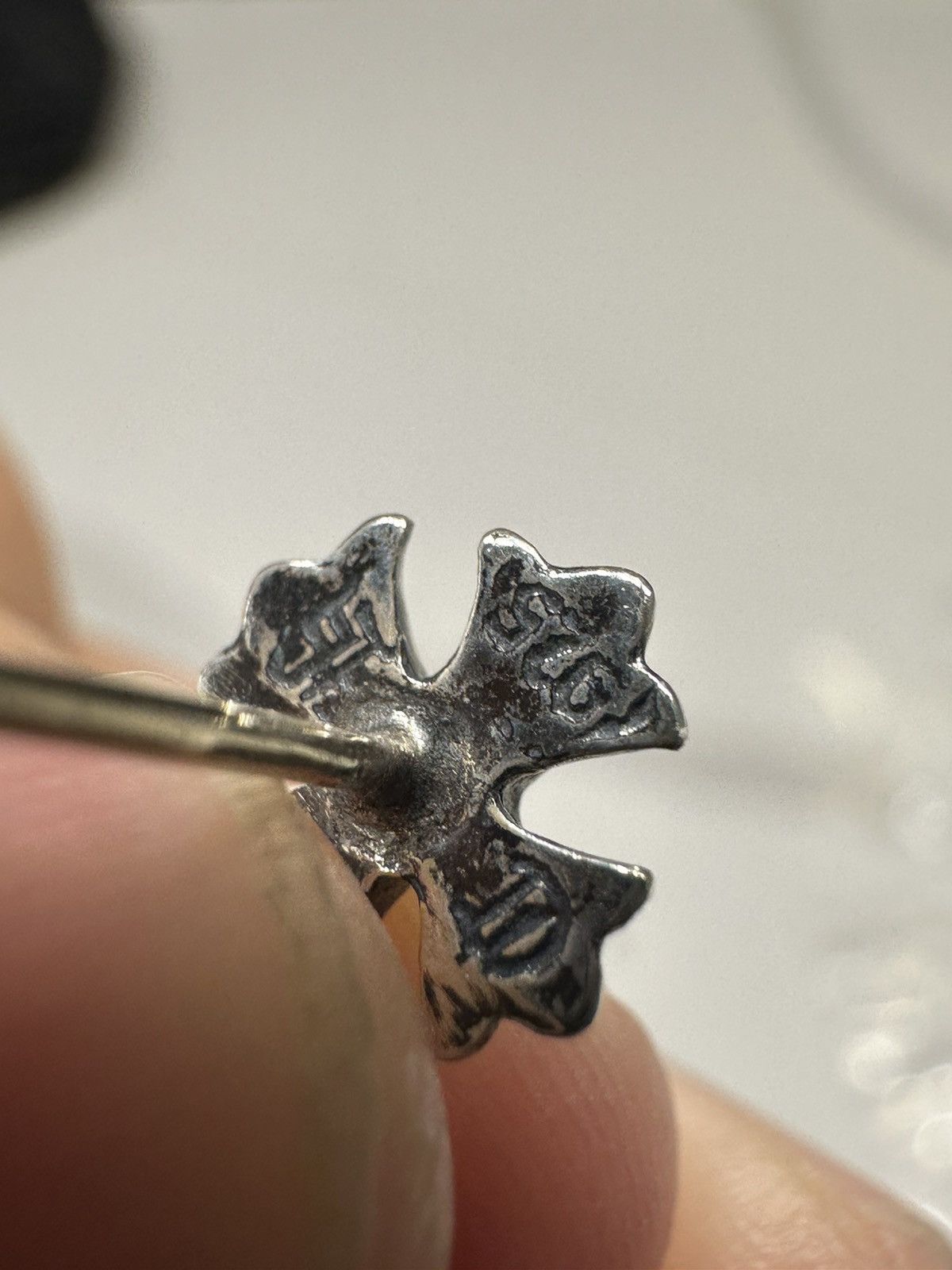 Chrome Hearts 🔥Chrome Hearts Cross Earring🔥 Size ONE SIZE - 6 Thumbnail