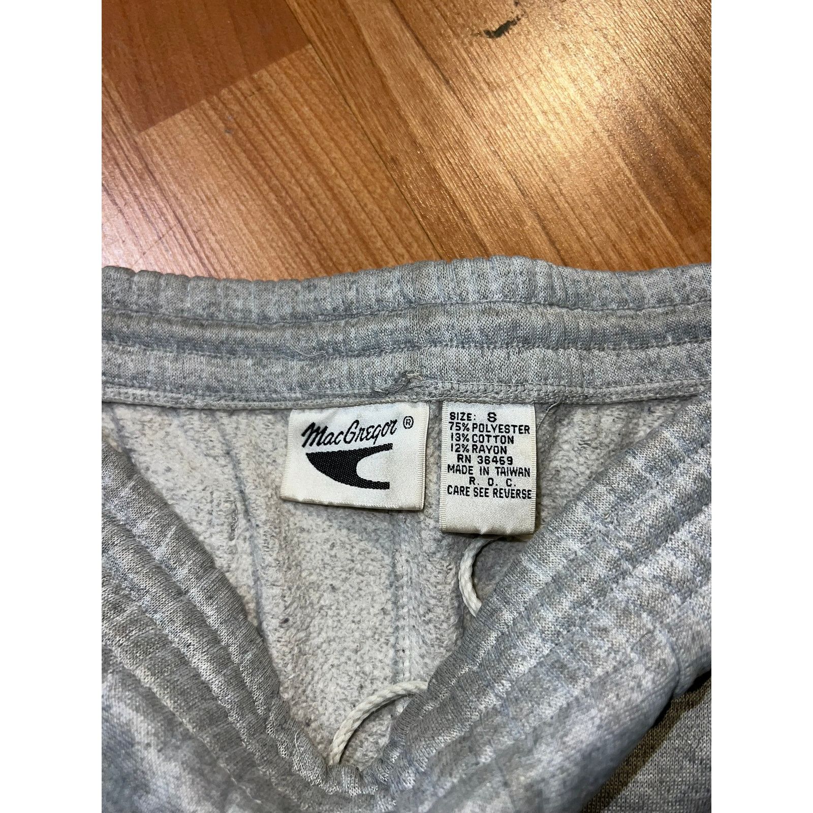 MacGregor Vintage Macgregor Sweatpants Bottoms Gray Sweat VTG Small Size US 30 / EU 46 - 5 Thumbnail