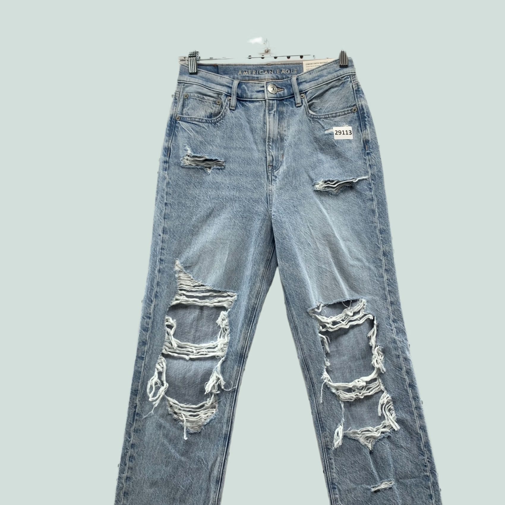 American Eagle Outfitters American Eagle Jeans 90s Boyfriend High Rise Denim 26x30 Blue Womens Size 2 XS? 2 Size 26" / US 2 / IT 38 - 1 Thumbnail