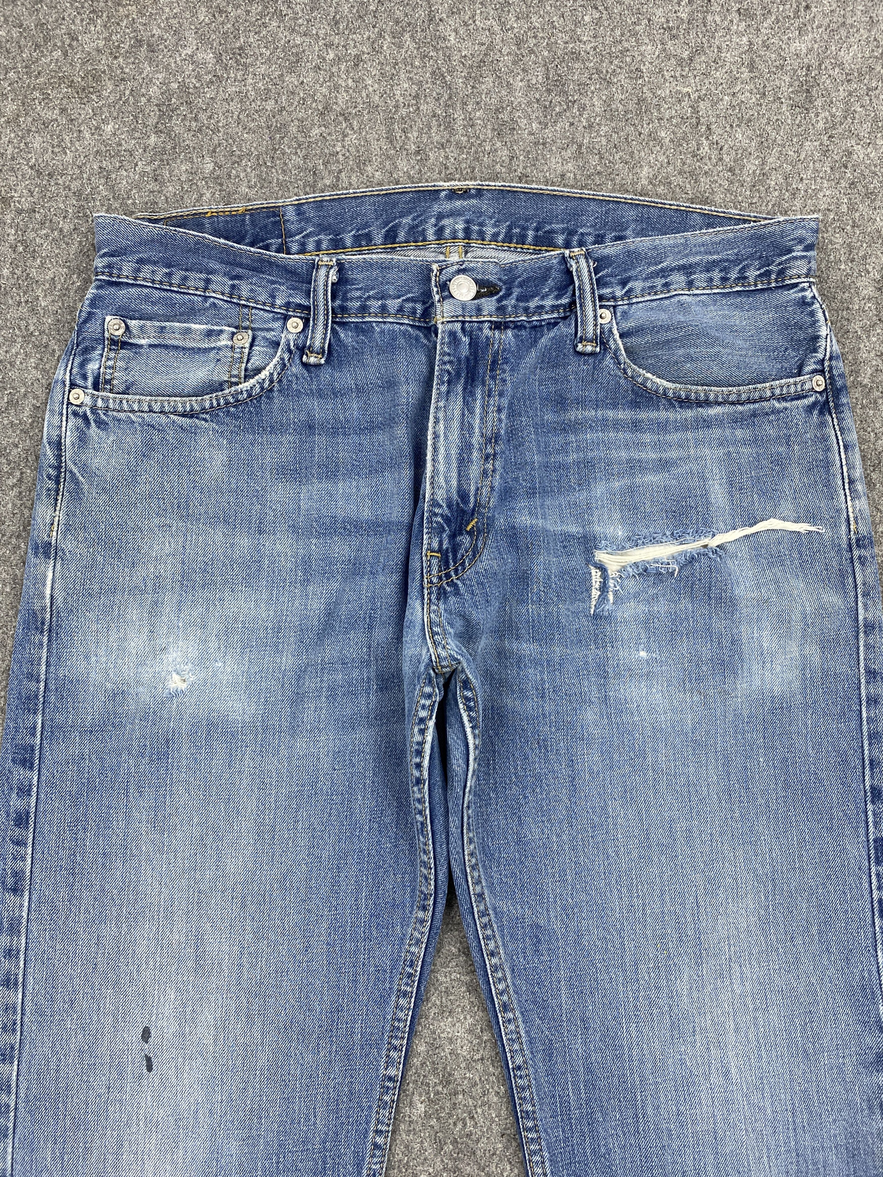 Levi's × Vintage Faded Blue Vintage Levis 514 Jeans Size US 34 / EU 50 - 2 Thumbnail