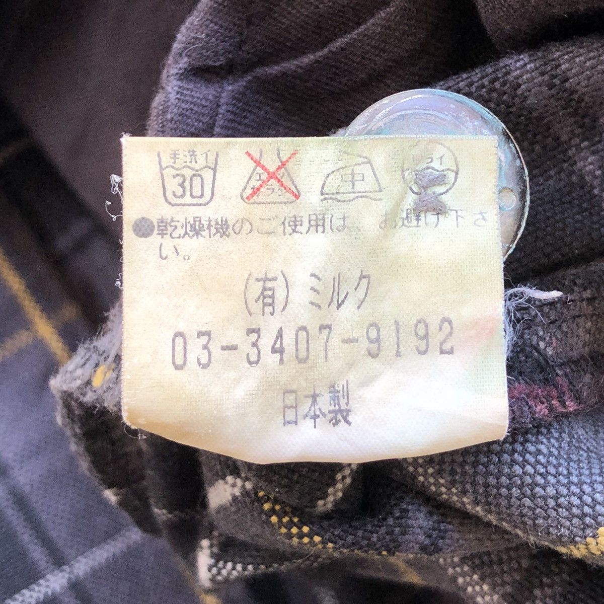 Designer × Japanese Brand Seditionaries punk tartan pants by MILKBOY Size US 32 / EU 48 - 21 Thumbnail