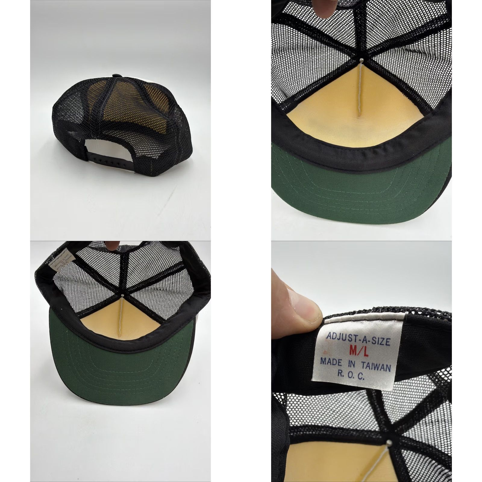 Vintage VINTAGE Levi Garrett Chewing Tobacco Snapback Hat M/L Men Brown Black White USA 80s Patch Adjustable Mens Size ONE SIZE - 8 Thumbnail