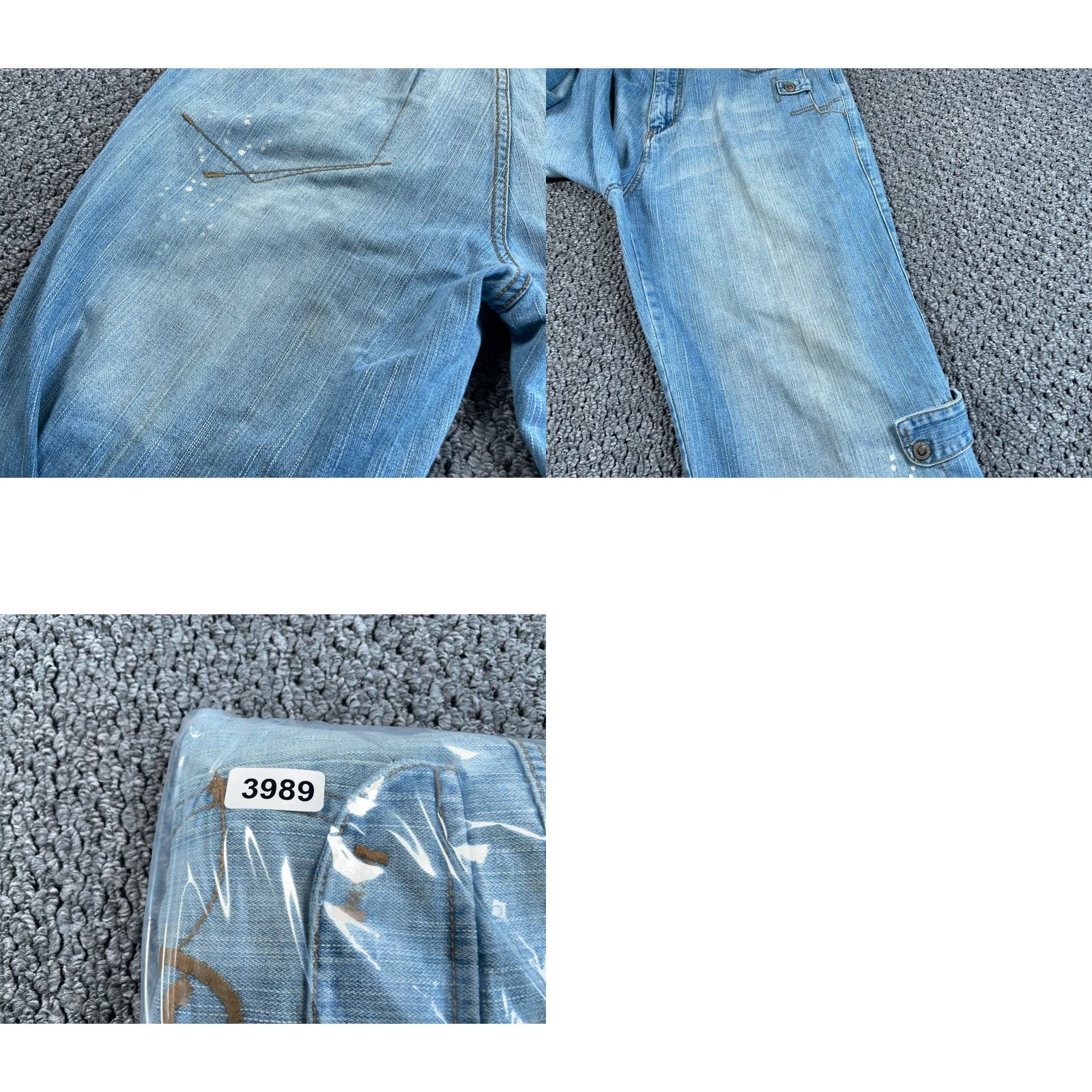 Rocawear VINTAGE Rocawear Jeans Men 40 x 34 Blue Denim Baggy Loose Fit 90s Hip Hop Straight 5-Pocket Womens? Size US 40 / EU 56 - 9 Thumbnail