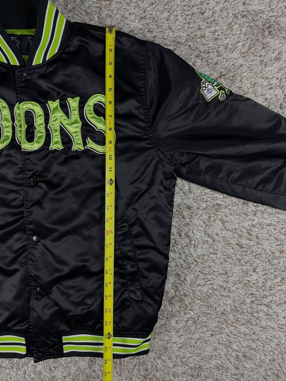 Starter Starter x DGK Goons Satin Varsity Bomber Jacket Size US L / EU 52-54 / 3 - 9 Thumbnail