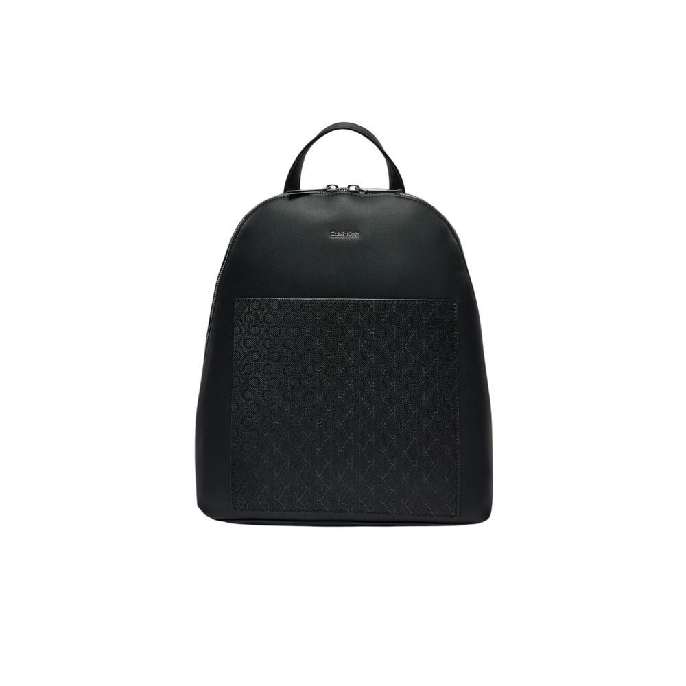 Calvin Klein Black Polyethylene Women's Backpack Size ONE SIZE - 1 Thumbnail