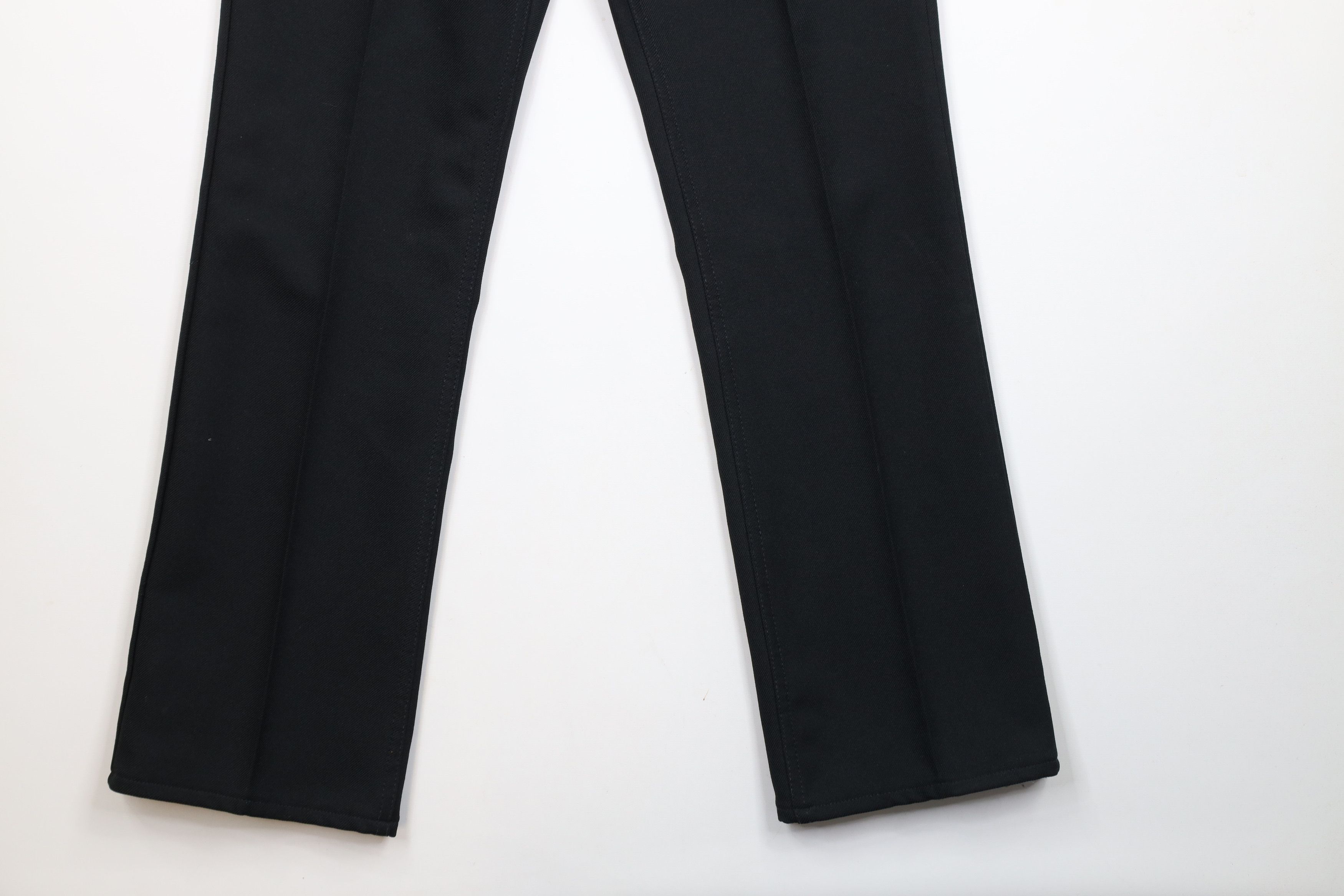 Vintage × Wrangler Vintage 90s Wrangler Flared Wide Leg Chino Pants Black USA Size US 36 / EU 52 - 4 Thumbnail