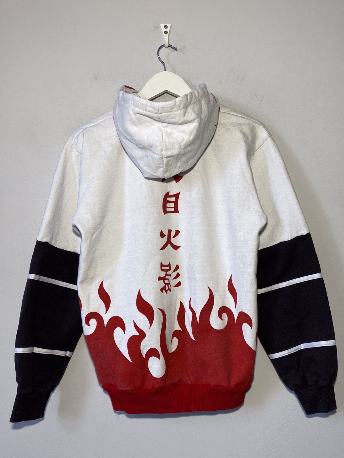 Other 🔥 Y2K NARUTO HOKAGE FLAME ZIP HOODIE ANIME STREET STYLE Size US S / EU 44-46 / 1 - 2 Thumbnail