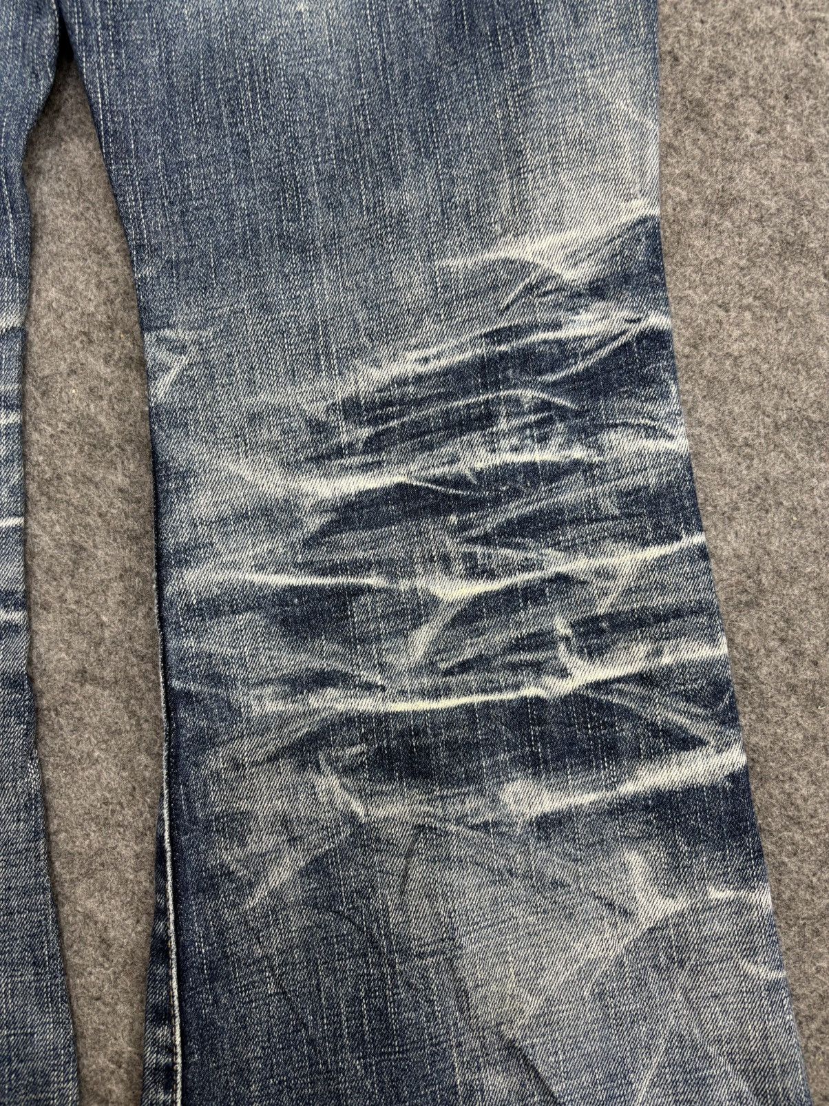 Tornado Mart 💥Bell Bottom💥Tornado Mart Crazy Claw Mark Denim F621 Size 33" - 16 Thumbnail