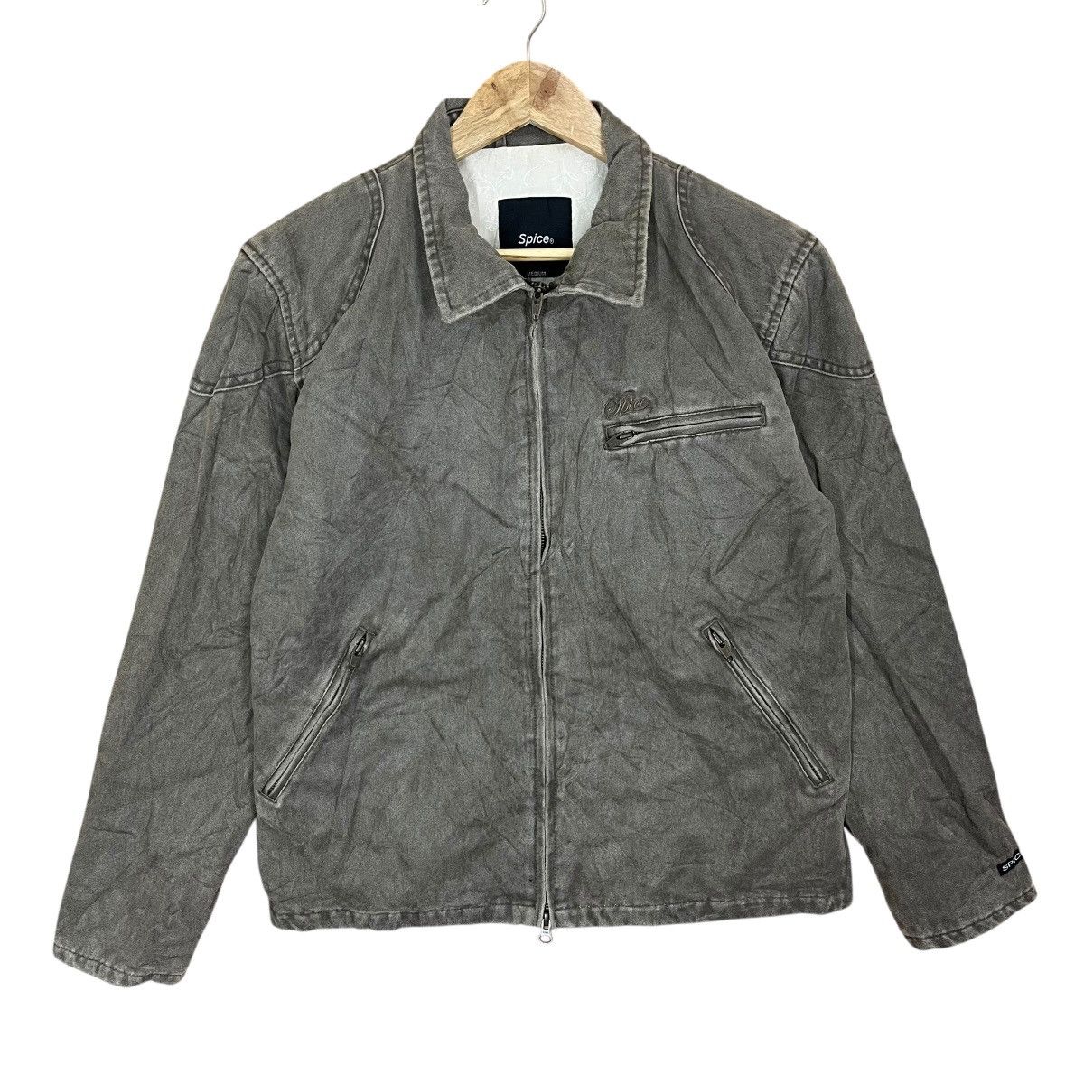 Leather Spice Fullzip Suede Leather Jacket Size M Size US M / EU 48-50 / 2 - 1 Thumbnail