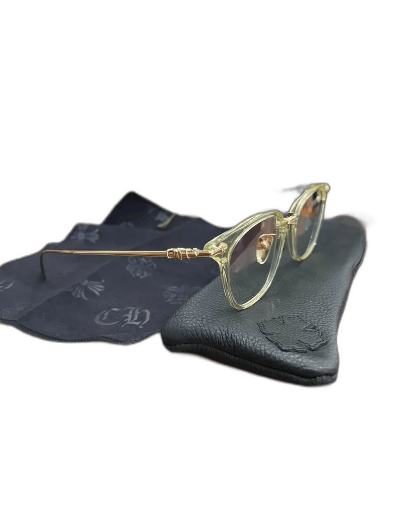 Chrome Hearts Chrome Hearts Glasses with Gold Legs Size ONE SIZE - 1 Thumbnail