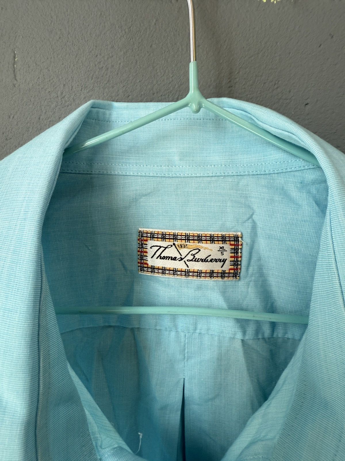 Burberry Thomas burberry shirt vintage tonal Size US XL / EU 56 / 4 - 7 Thumbnail
