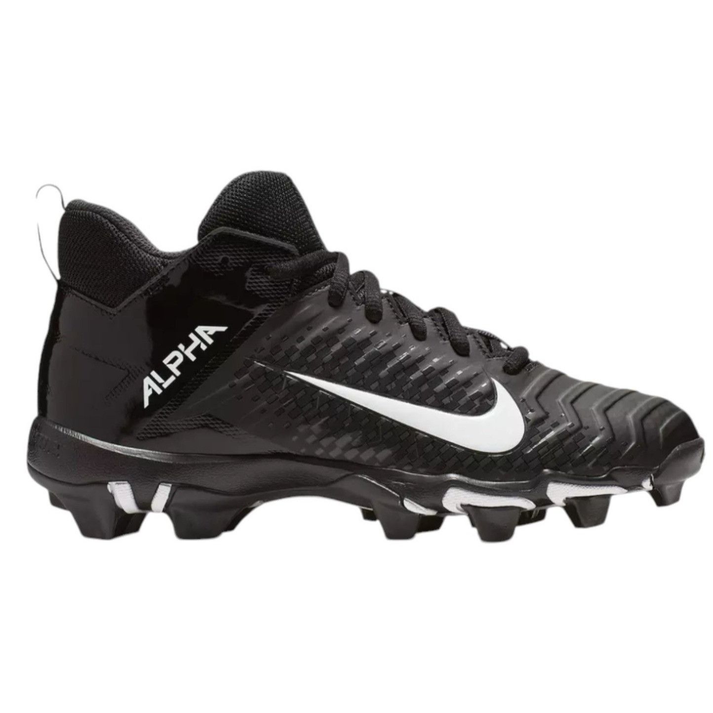 Nike Nike Alpha Menace Shark 2 BV0146-001 Black Football Cleats M Size US 9 / EU 42 - 9 Thumbnail