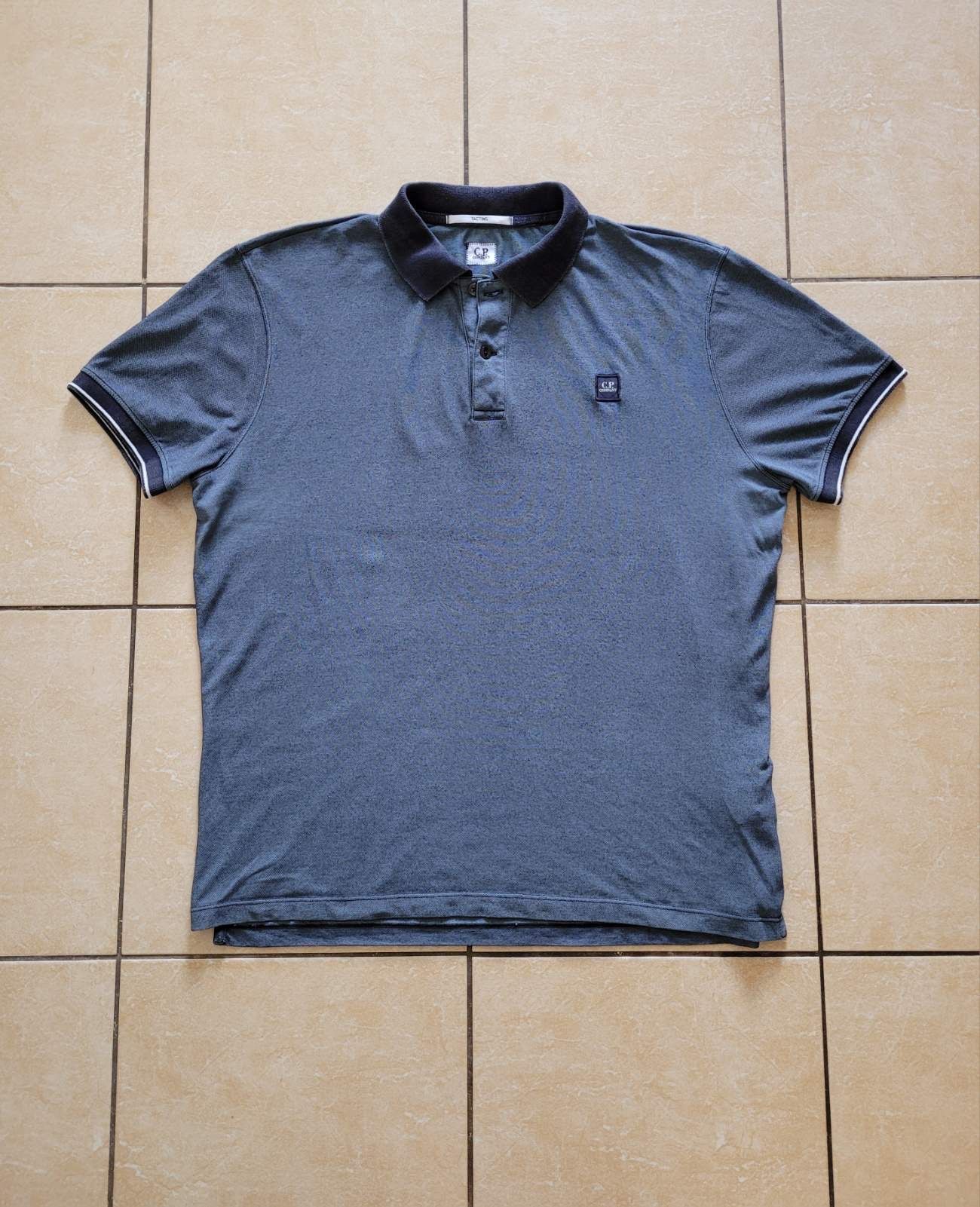 Pre-owned C P Company Polo In Grey