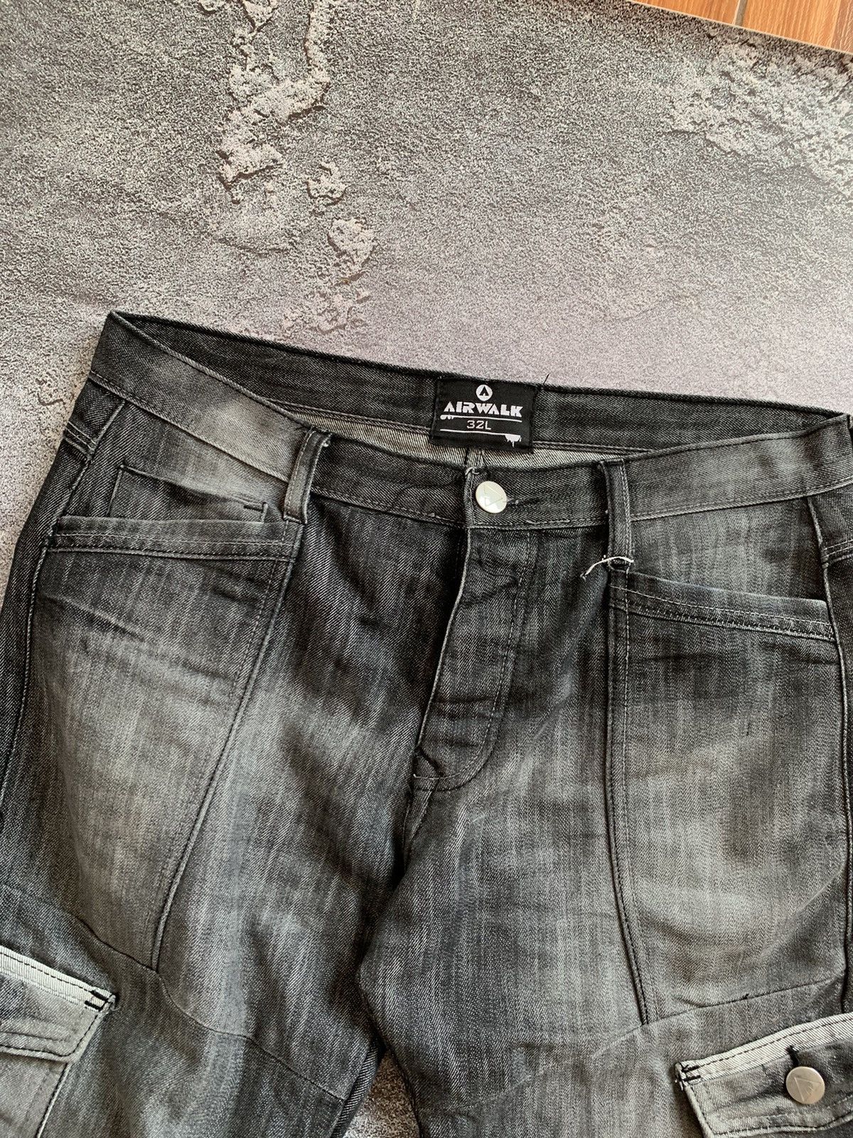Airwalk × Vintage Vintage Airwalk Black Opium Denim Pants 32 size Size US 32 / EU 48 - 3 Thumbnail
