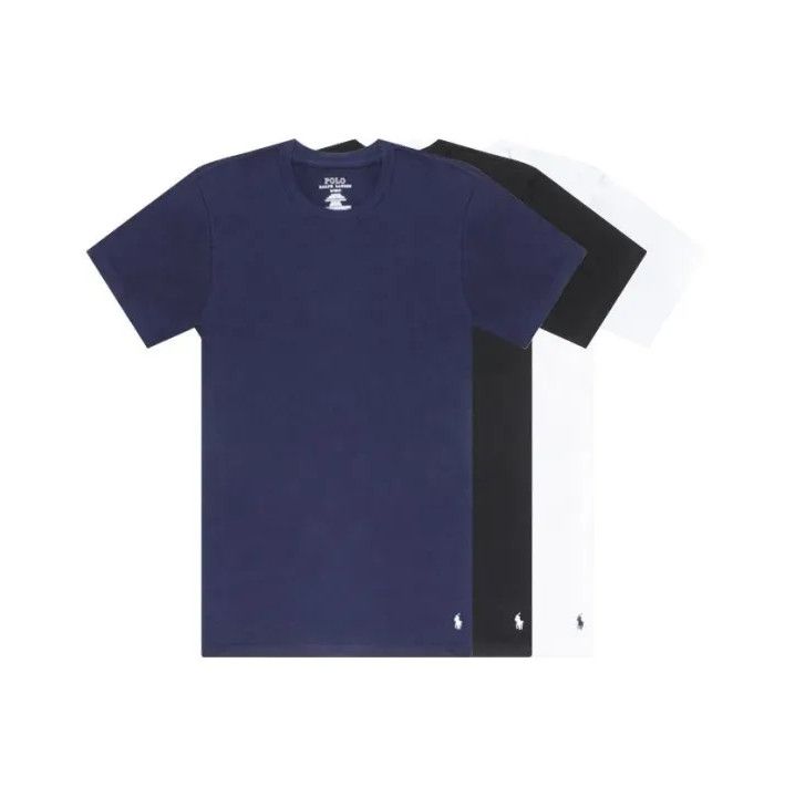 Polo Ralph Lauren Polo Ralph Lauren Men's 3-Pack Solid Crew Neck Tees Size US XL / EU 56 / 4 - 1 Thumbnail