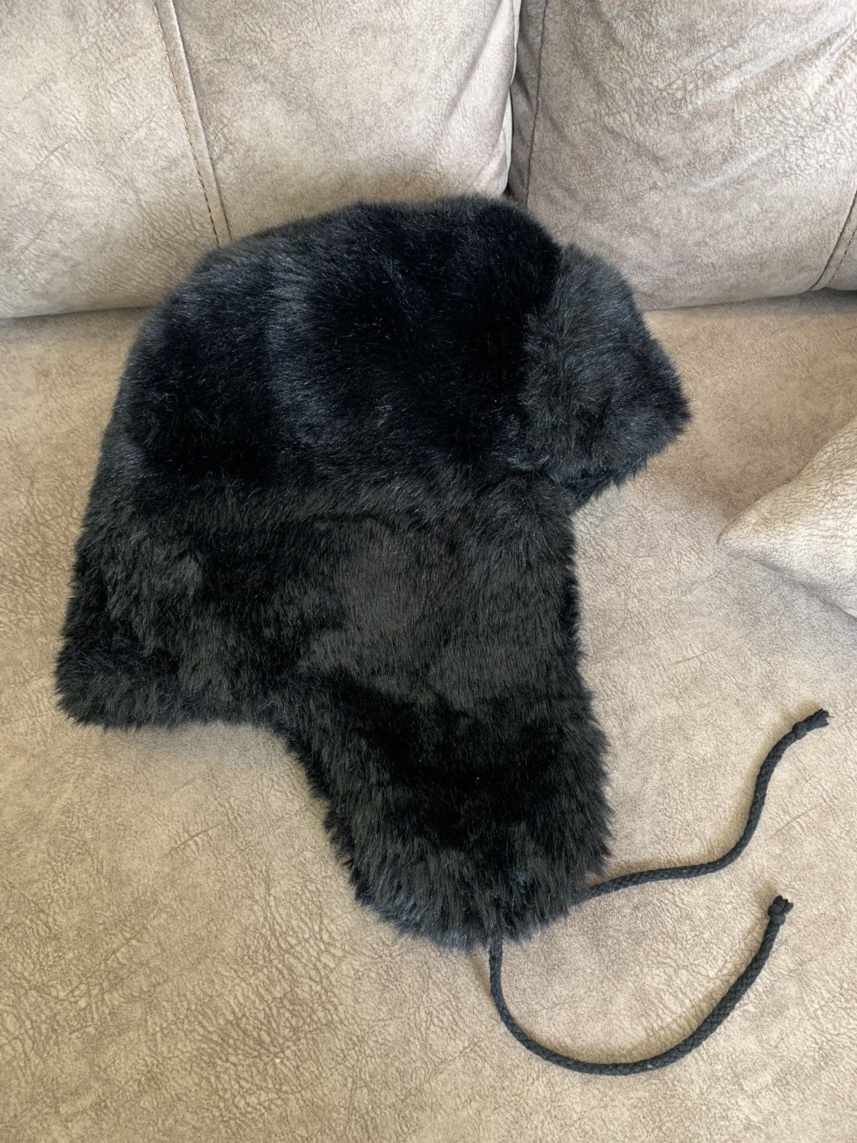 Japanese Brand Y2K Ushanka Hat Size ONE SIZE - 1 Thumbnail
