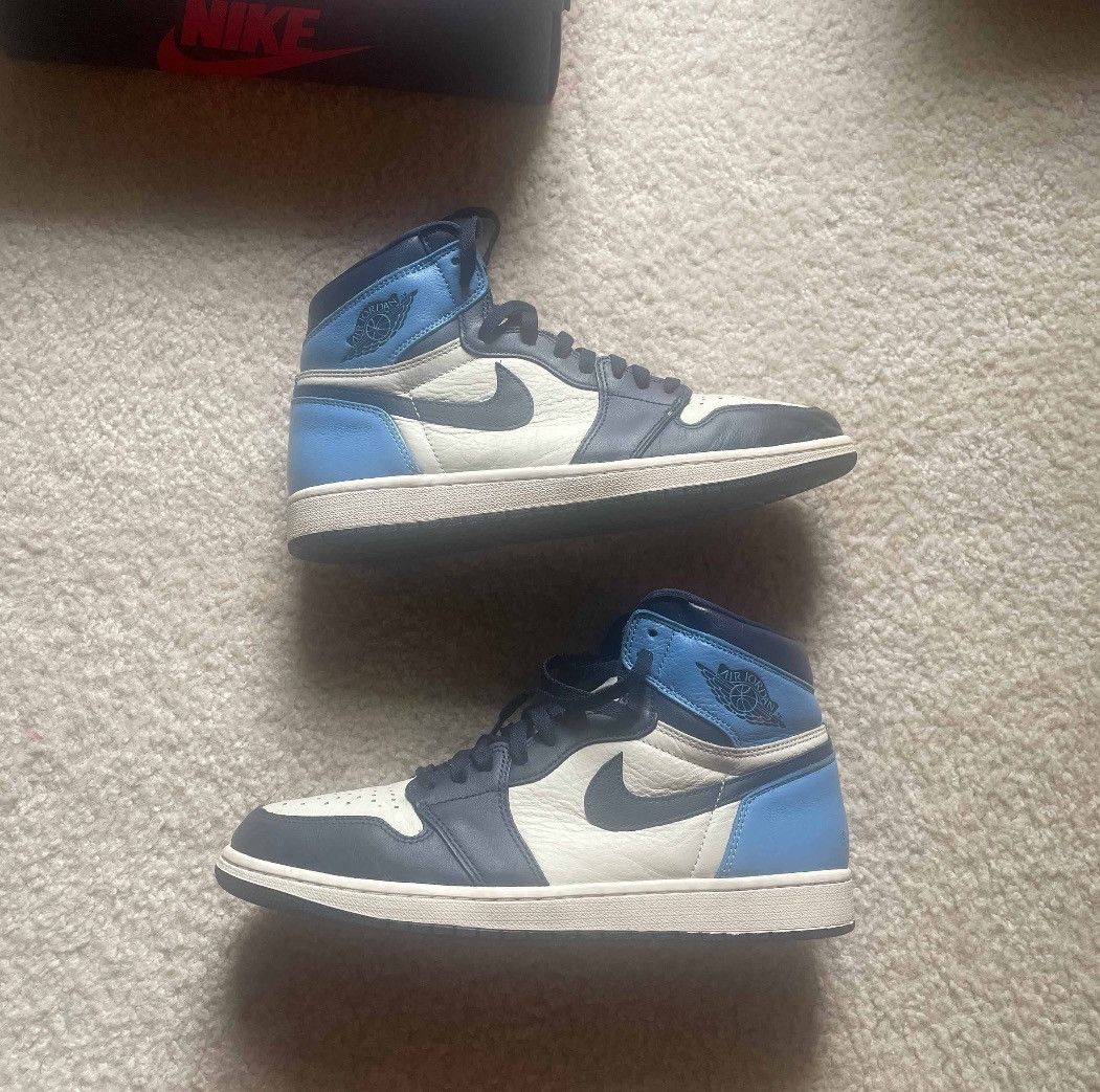 Jordan Brand Jordan 1 Obsidian Size US 11.5 / EU 44-45 - 1 Thumbnail