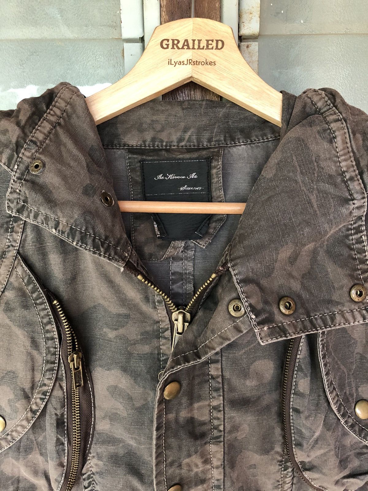 Japanese Brand Vintage As Know As Japanese Punk Hoodie Jacket Size US M / EU 48-50 / 2 - 21 Thumbnail