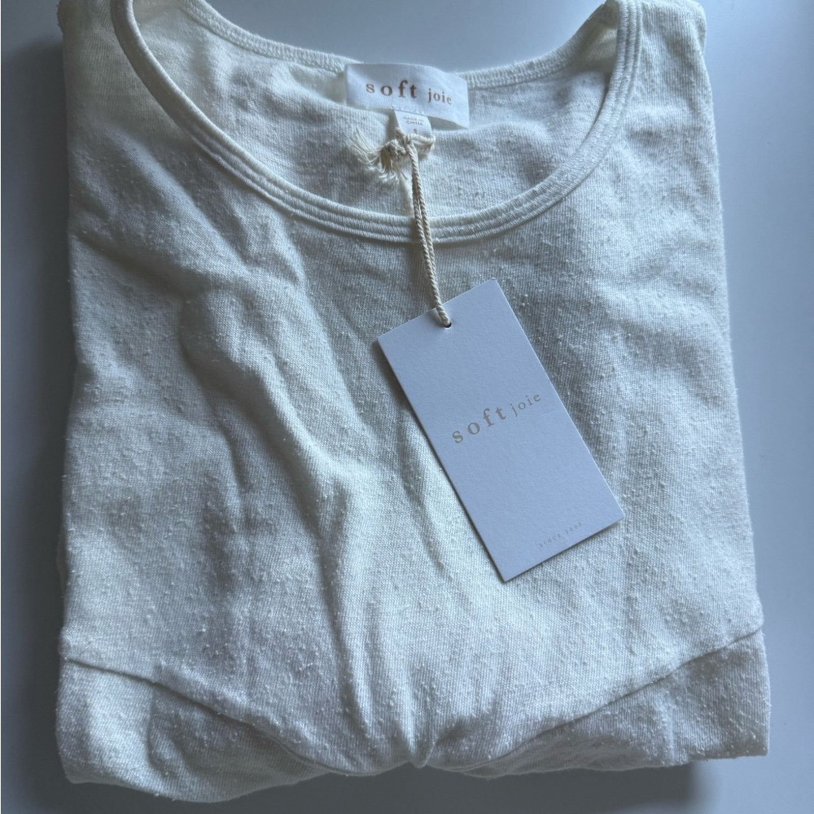 Joie New Soft Joie Rami top - ivory - Small - $128 Size S / US 4 / IT 40 - 9 Thumbnail