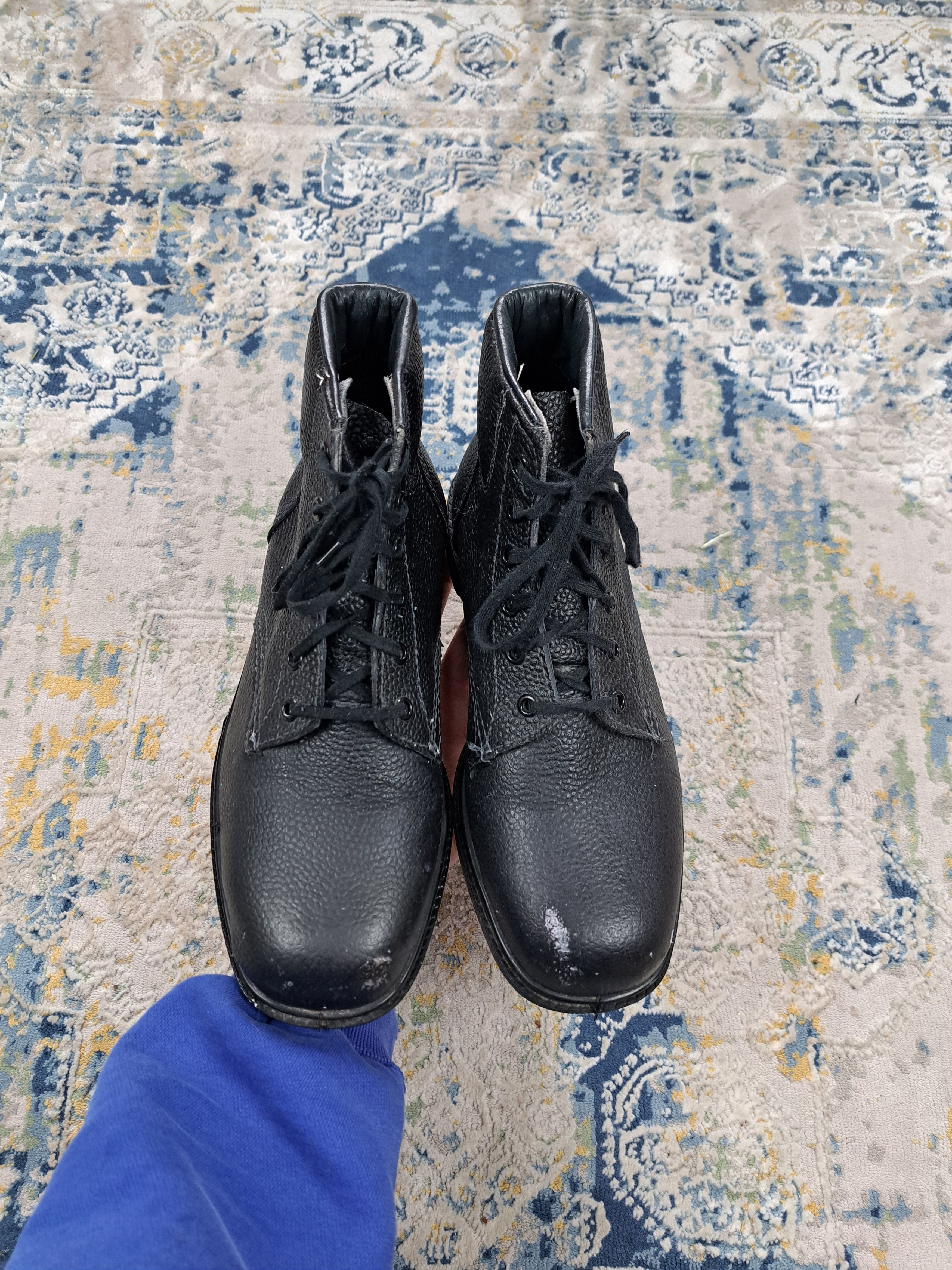 Bata Bata Industrials Leather Combat Boots Archive Military Size US 8 / EU 41 - 3 Thumbnail
