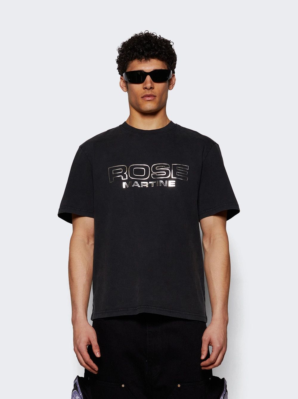Martine Rose o1mle0226 Classic T-Shirt in Black Size US S / EU 44-46 / 1 - 2 Thumbnail