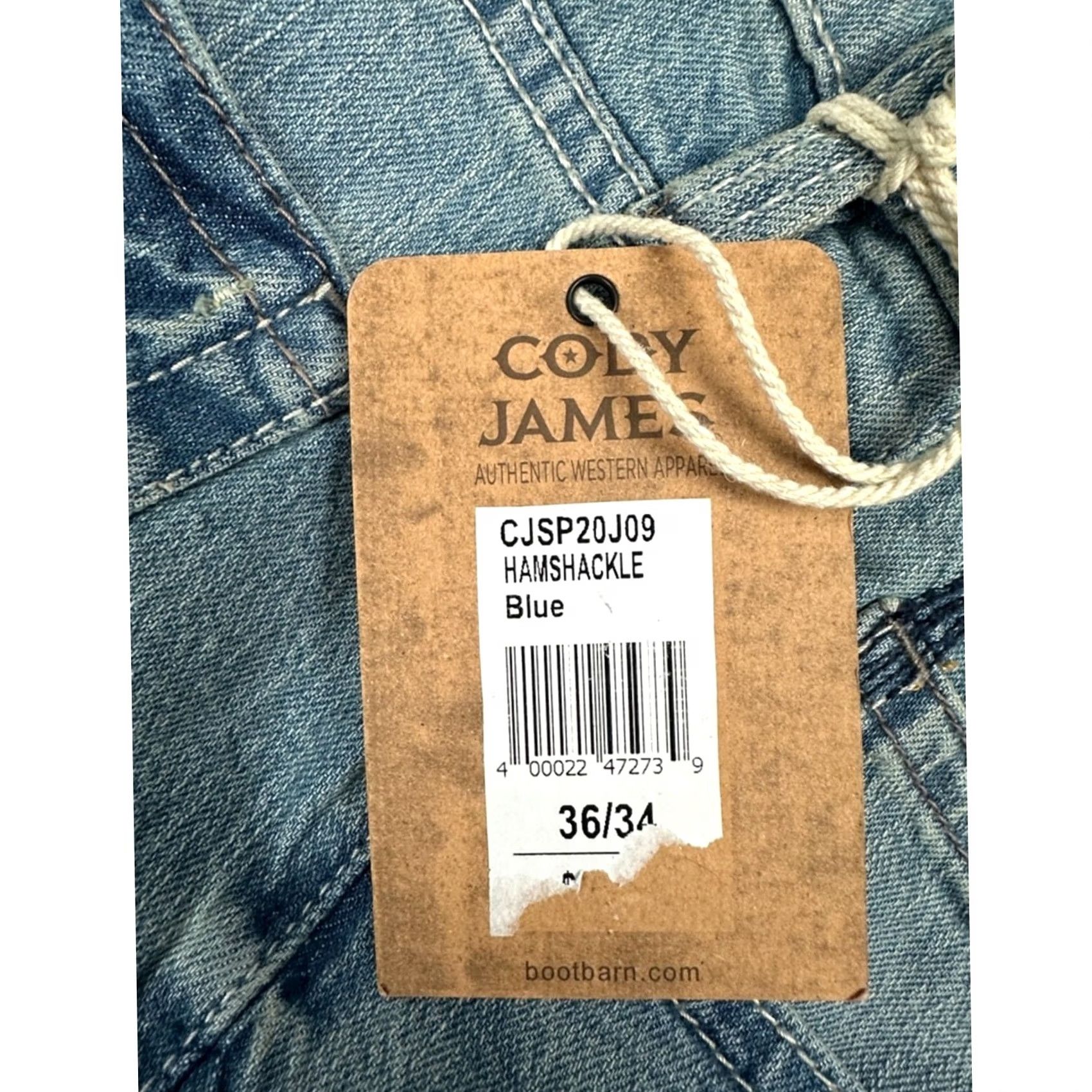Cody James Cody James Jeans Bootcut 36 Regular Men Blue 34 Inseam NWT Size US 36 / EU 52 - 8 Thumbnail
