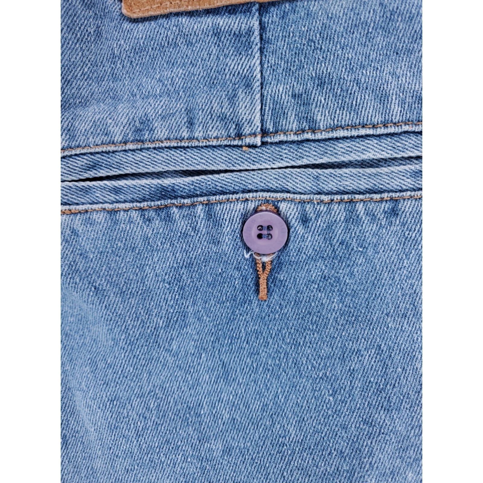 Vintage VINTAGE Unionbay Jeans Shorts Jorts Pleated Baggy Blue Mens 33 Regular 90s Y2K - Mens Jeans Shorts 33 Blue Baggy Unionbay Size US 33 - 5 Thumbnail