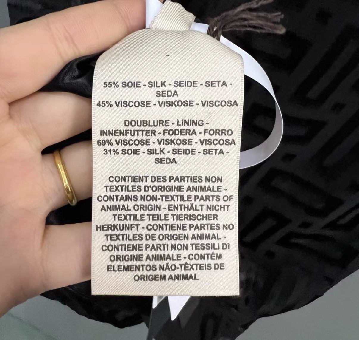 Hermes Hermès Black Silk Belt Dress J41 Size XS / US 0-2 / IT 36-38 - 4 Thumbnail