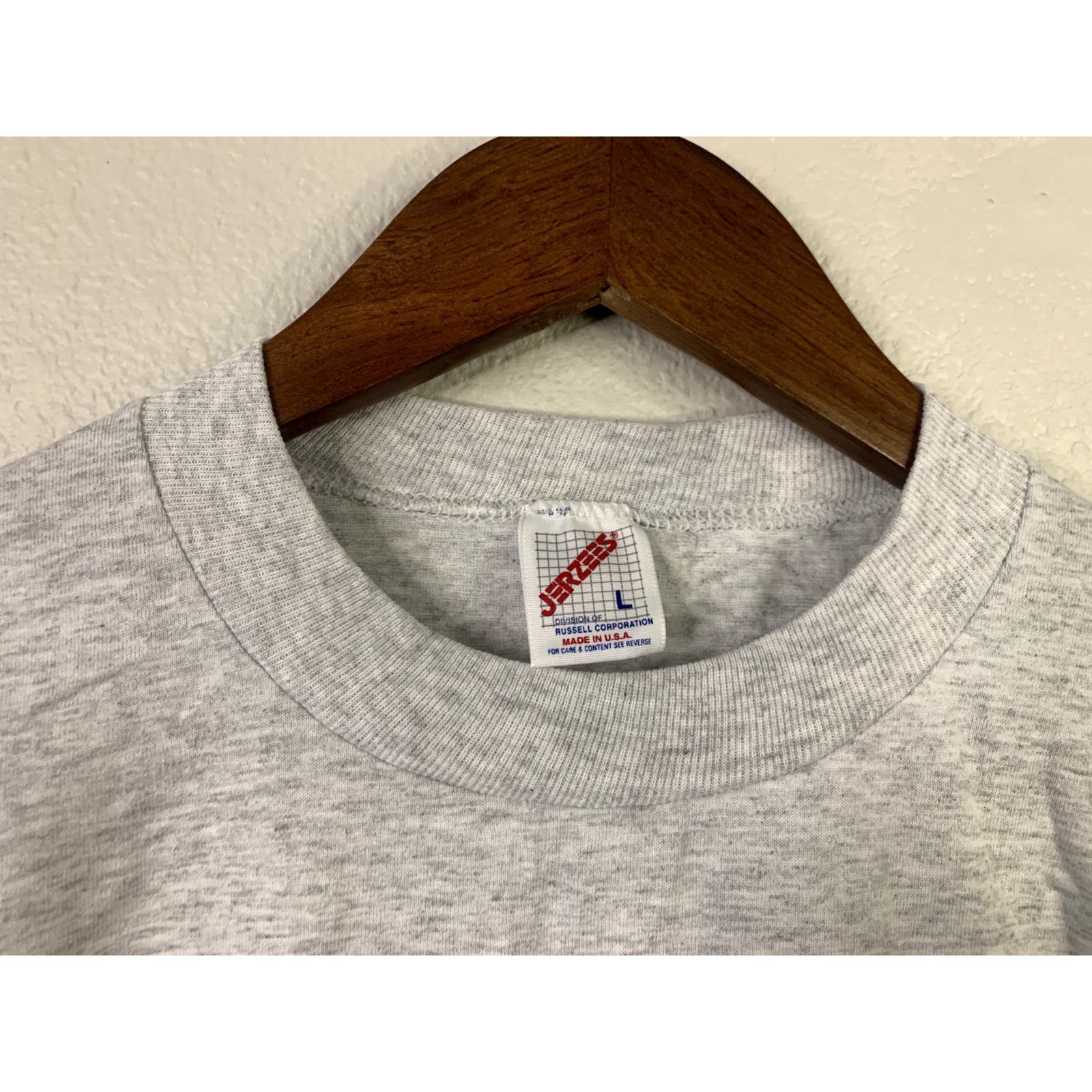 Jerzees Vintage Grand Caverns Shirt Virginia Test Print Tee VTG L Size US L / EU 52-54 / 3 - 6 Thumbnail