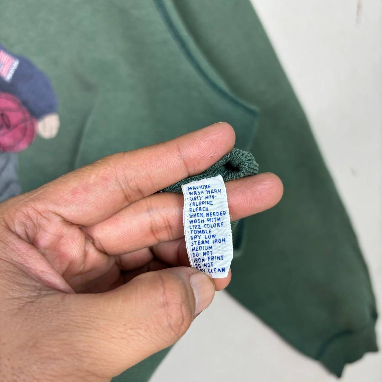 Polo Ralph Lauren Vintage Polo Bear Ralph Lauren Sun Faded Sweatshirt ERD Wcc Size US M / EU 48-50 / 2 - 8 Thumbnail