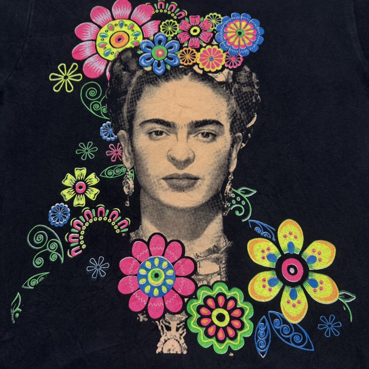 Art Comes First Vintage y2k Frida Kahlo Portrait Shirt Size US M / EU 48-50 / 2 - 6 Thumbnail