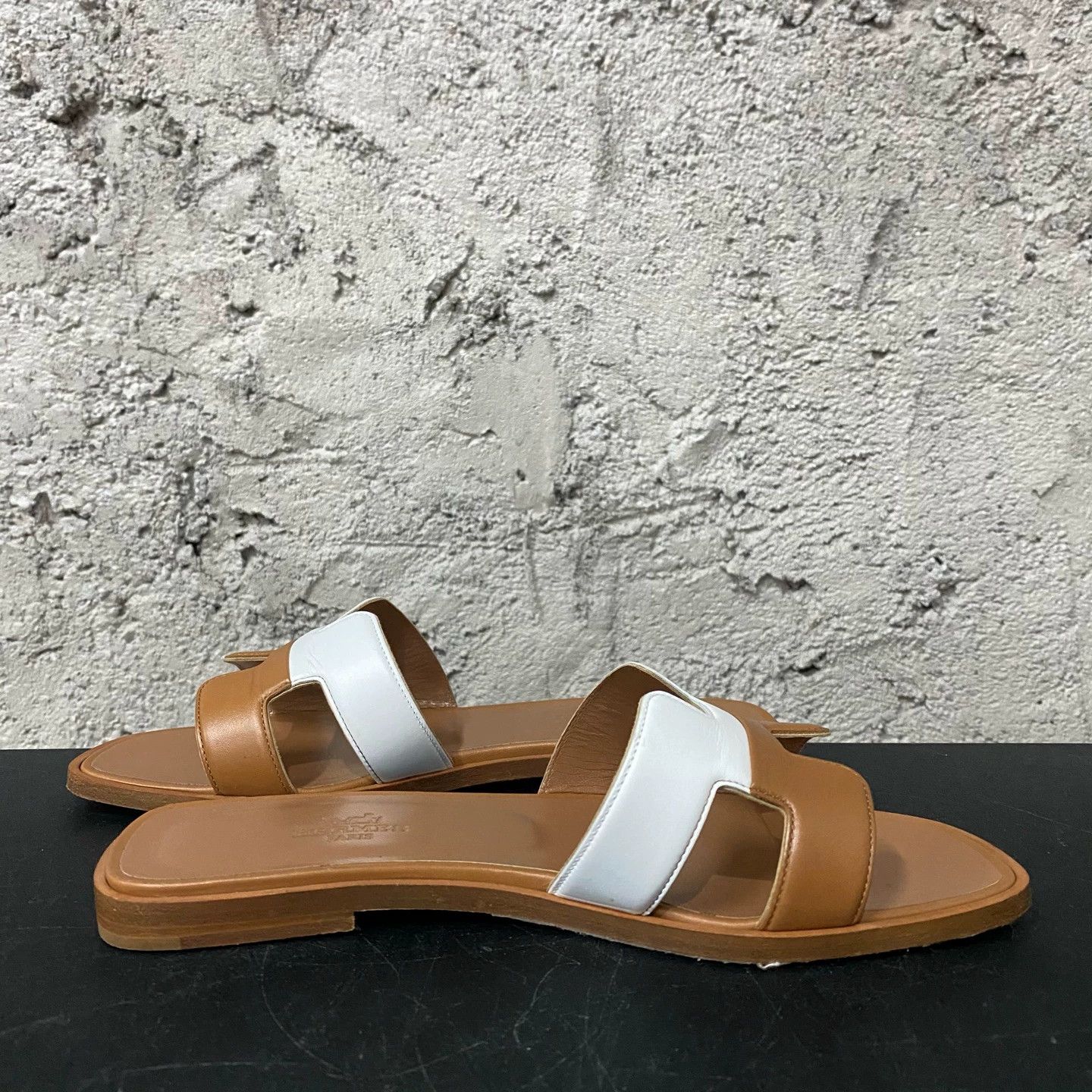 Hermes Hermes Colorblocked Slippers Women's 36 Size US 5.5 / IT 35.5 - 4 Thumbnail