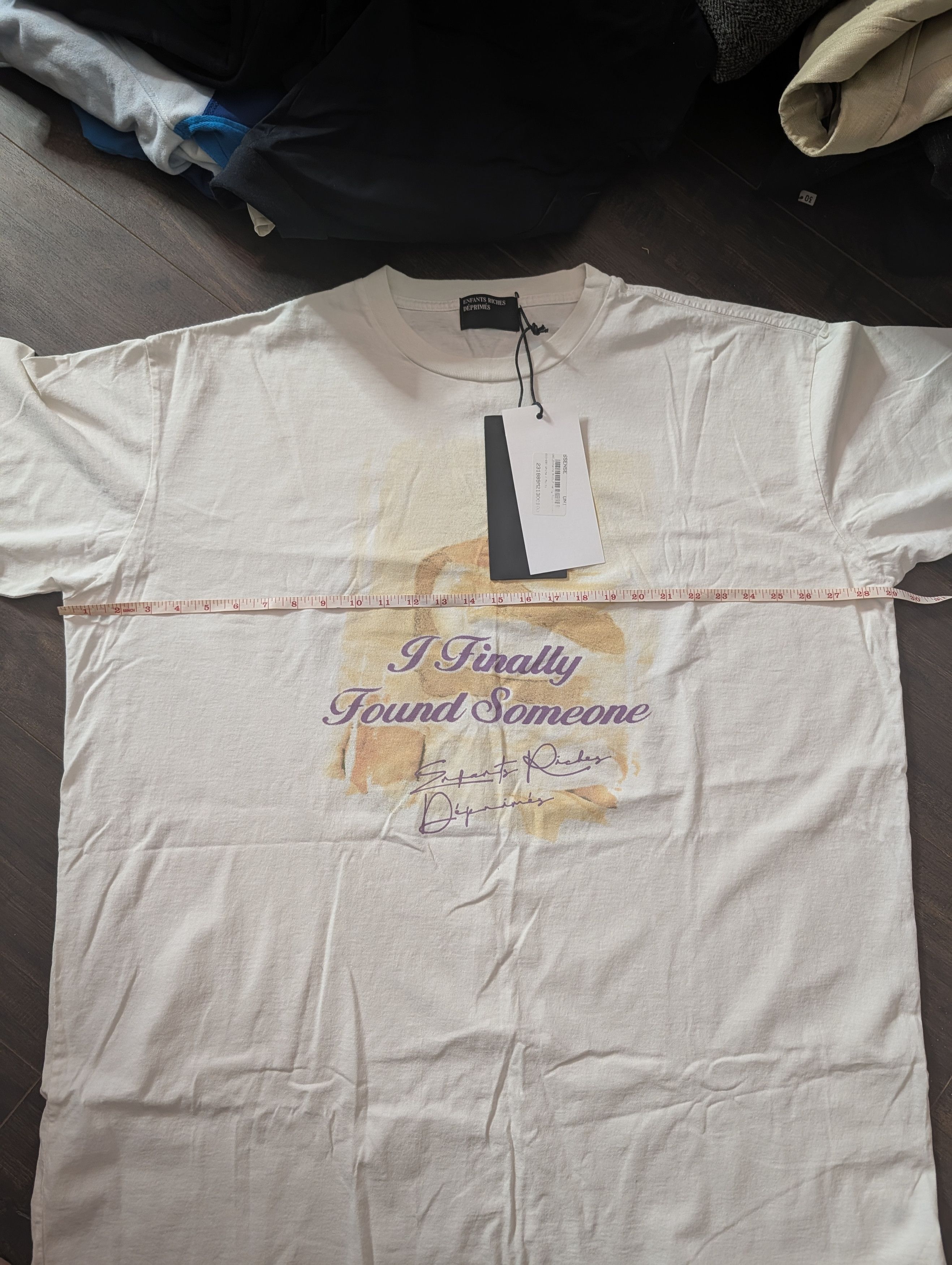 Enfants Riches Deprimes I FINALLY FOUND SOMEONE Dress t-shirt graphic print Size US S / EU 44-46 / 1 - 16 Thumbnail